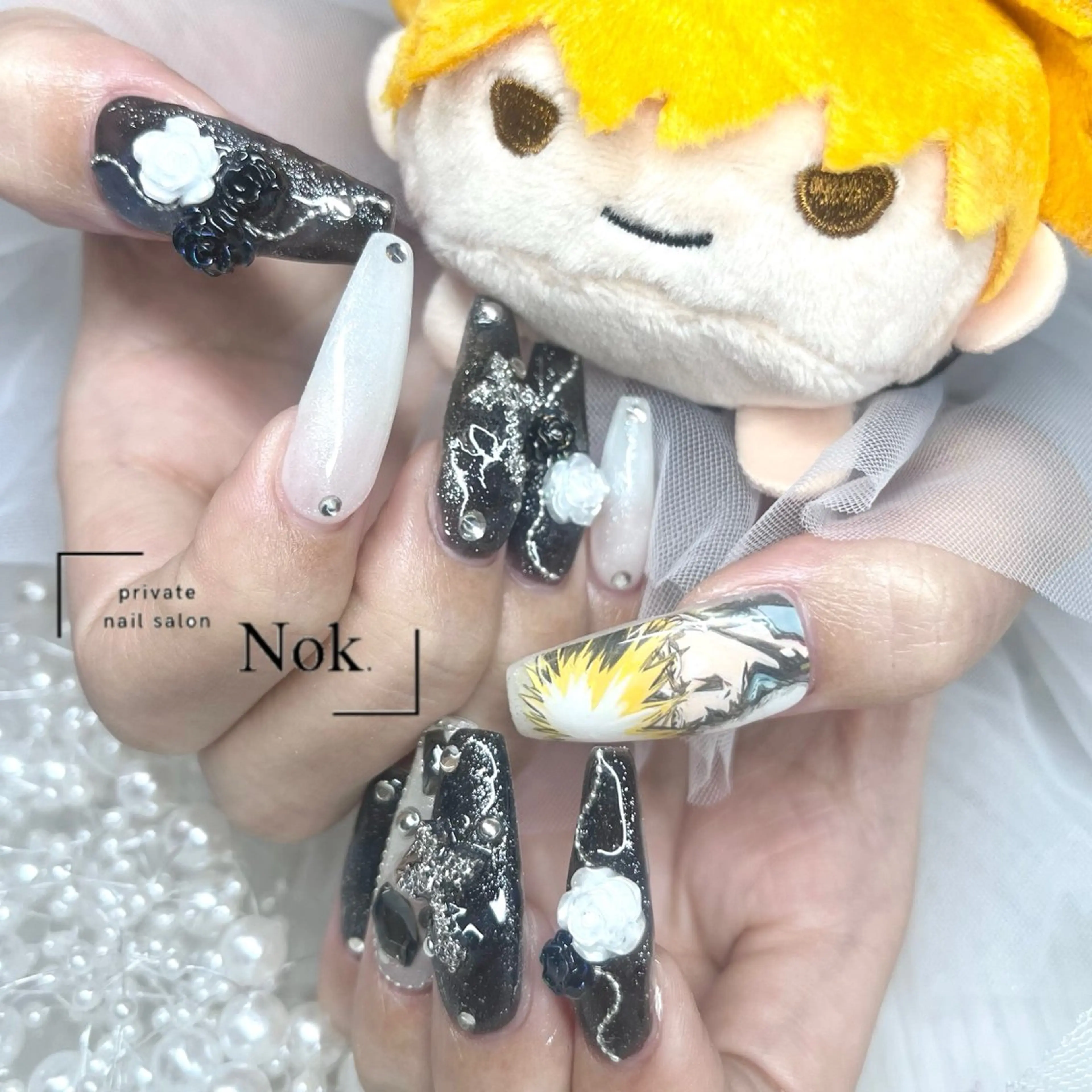 ネイル ハンドネイル 池袋痛ネイル Nok. 渡辺のネイルデザイン