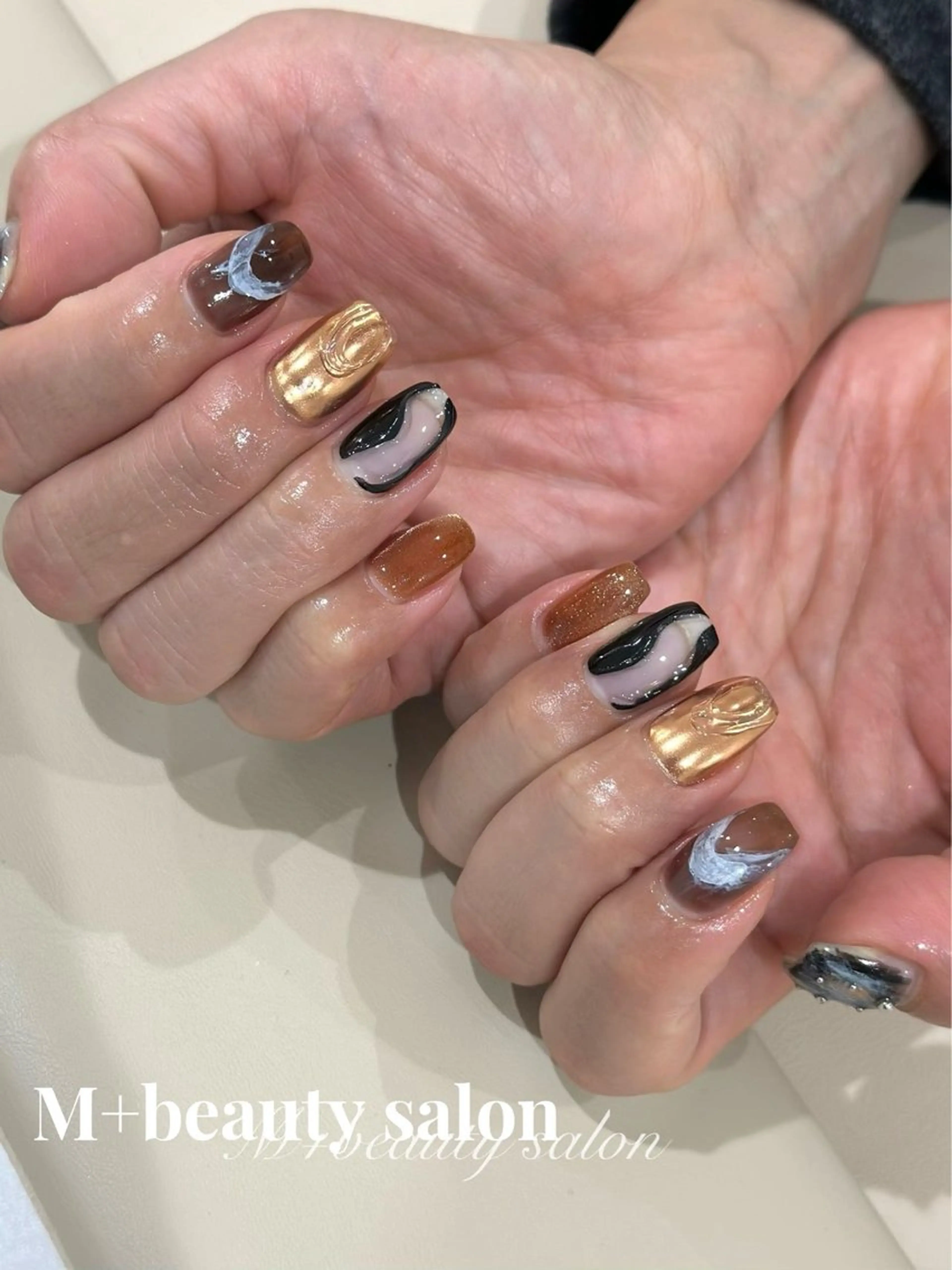 ネイル M+  Beauty Salonのネイルデザイン
