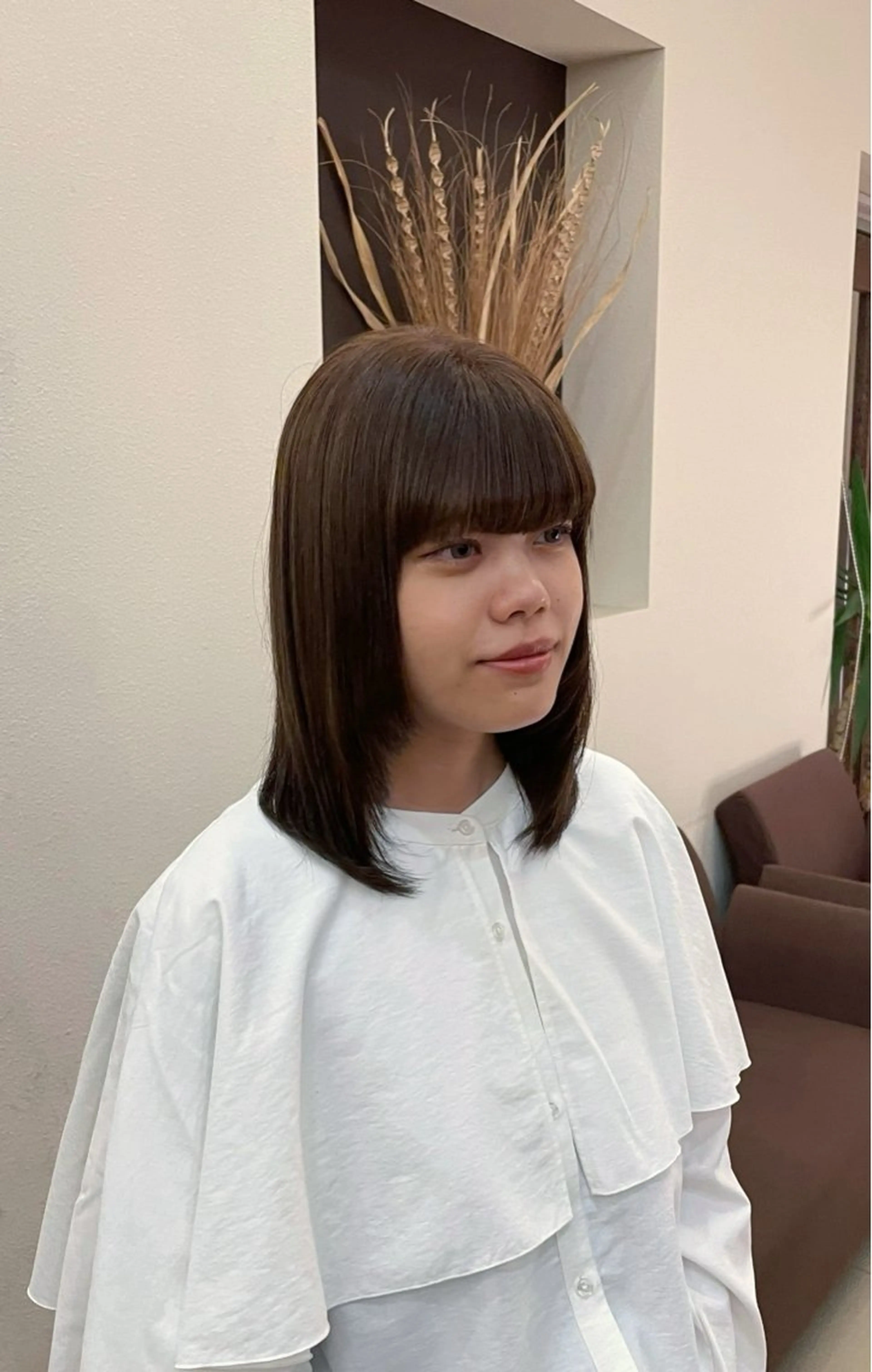 カラー 韓国ヘア/透明感カラ ー/メンズレディースのヘアスタイル