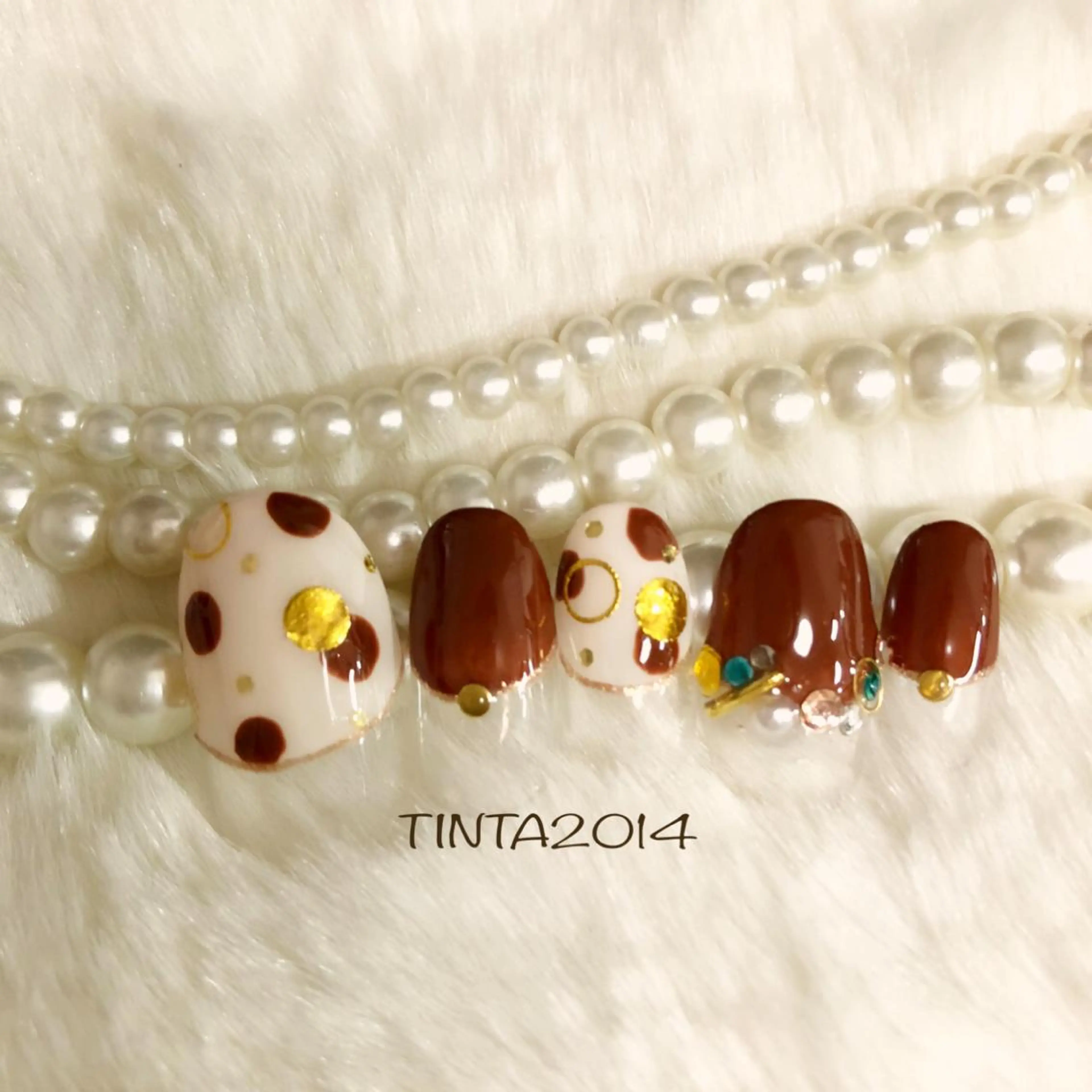 ネイル ドット 馬場 典子のネイルデザイン