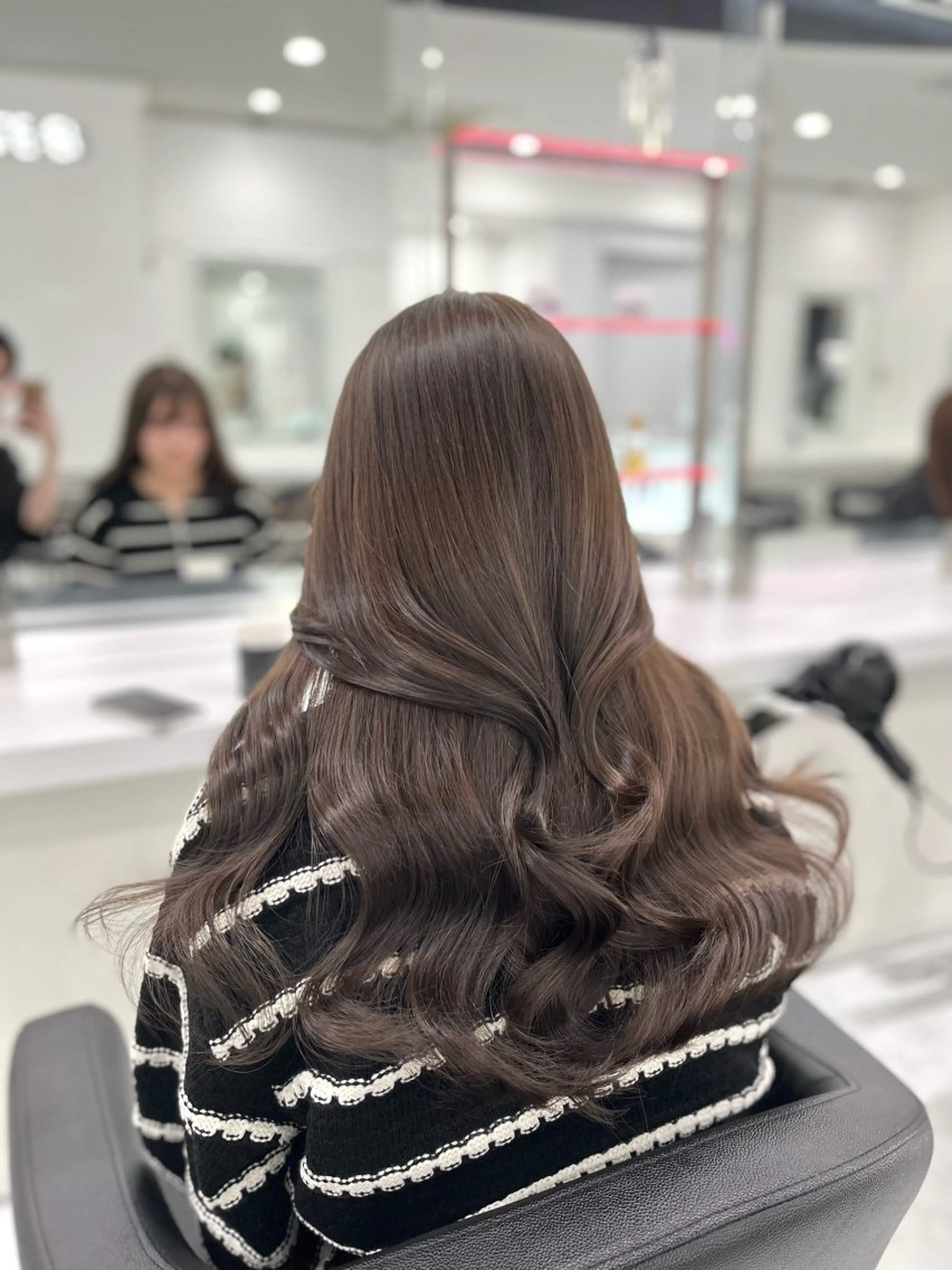 ロング ヘアカラー トリートメント ヘッドスパ 淡色カラー 🫧NAOYA 🫧のヘアスタイル