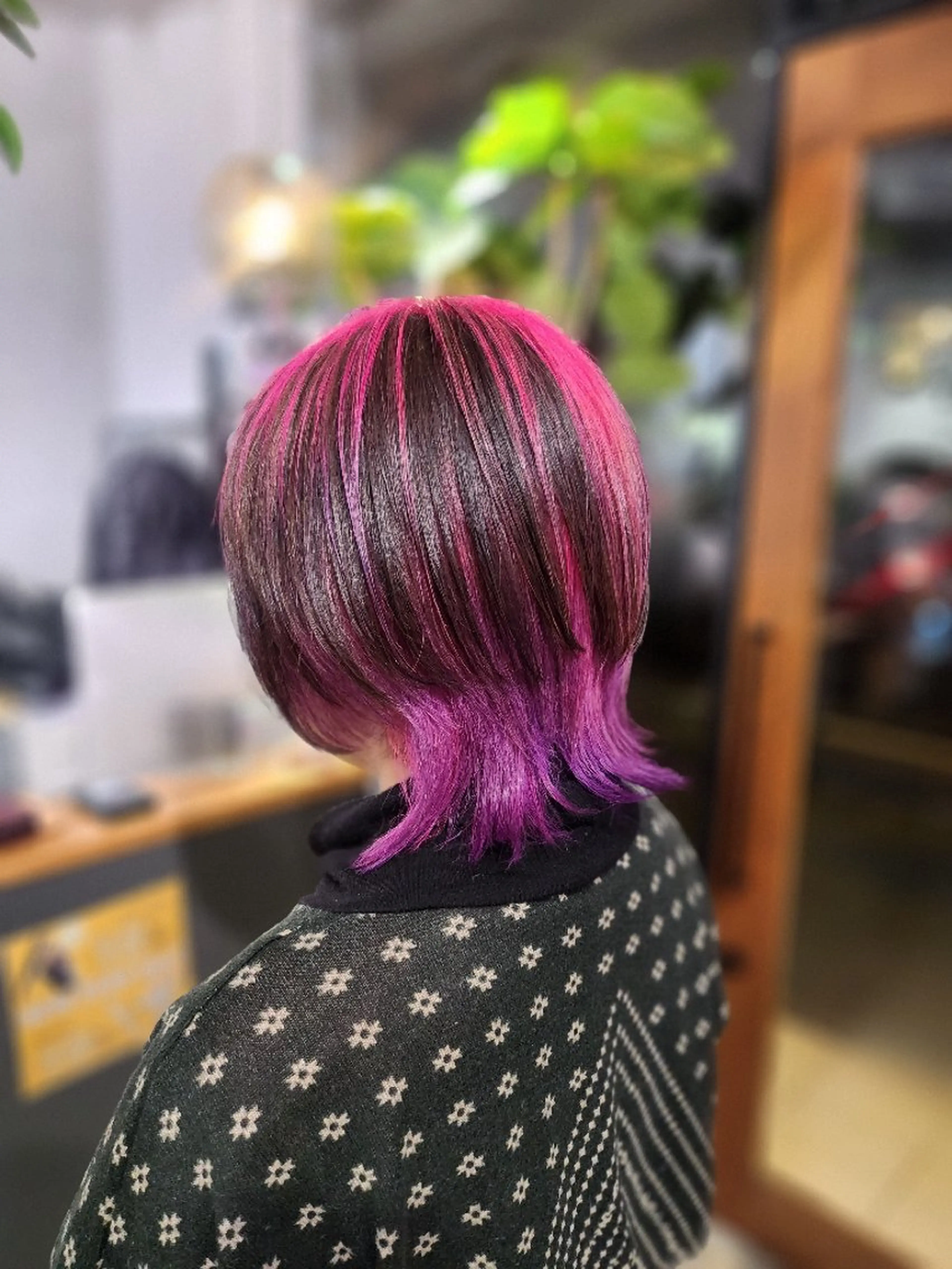 ミディアム カラー 金田 拓也のヘアスタイル