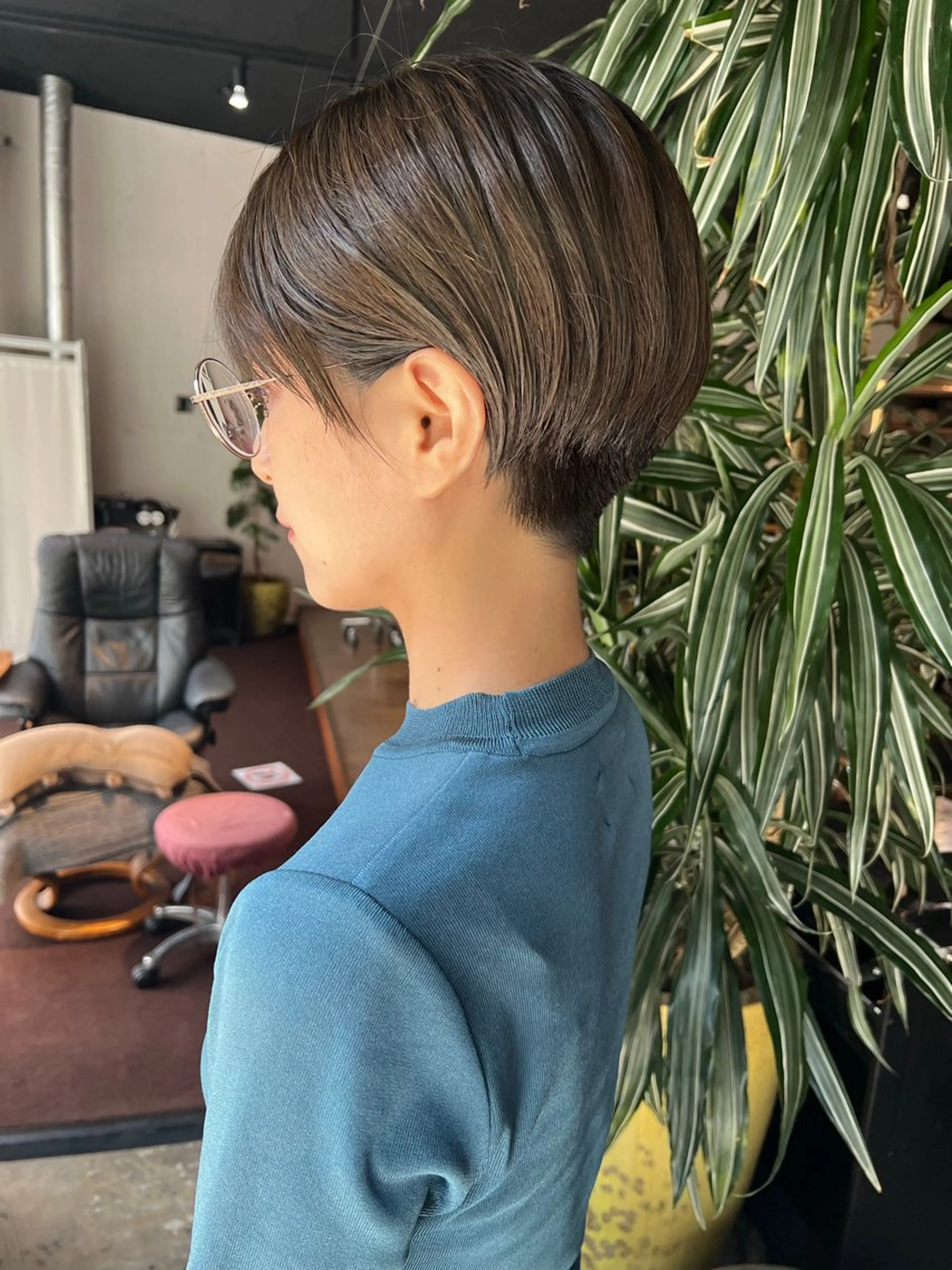 ショート ショートヘア 🌈ケアブリーチ🌈 おぐまなつきのヘアスタイル