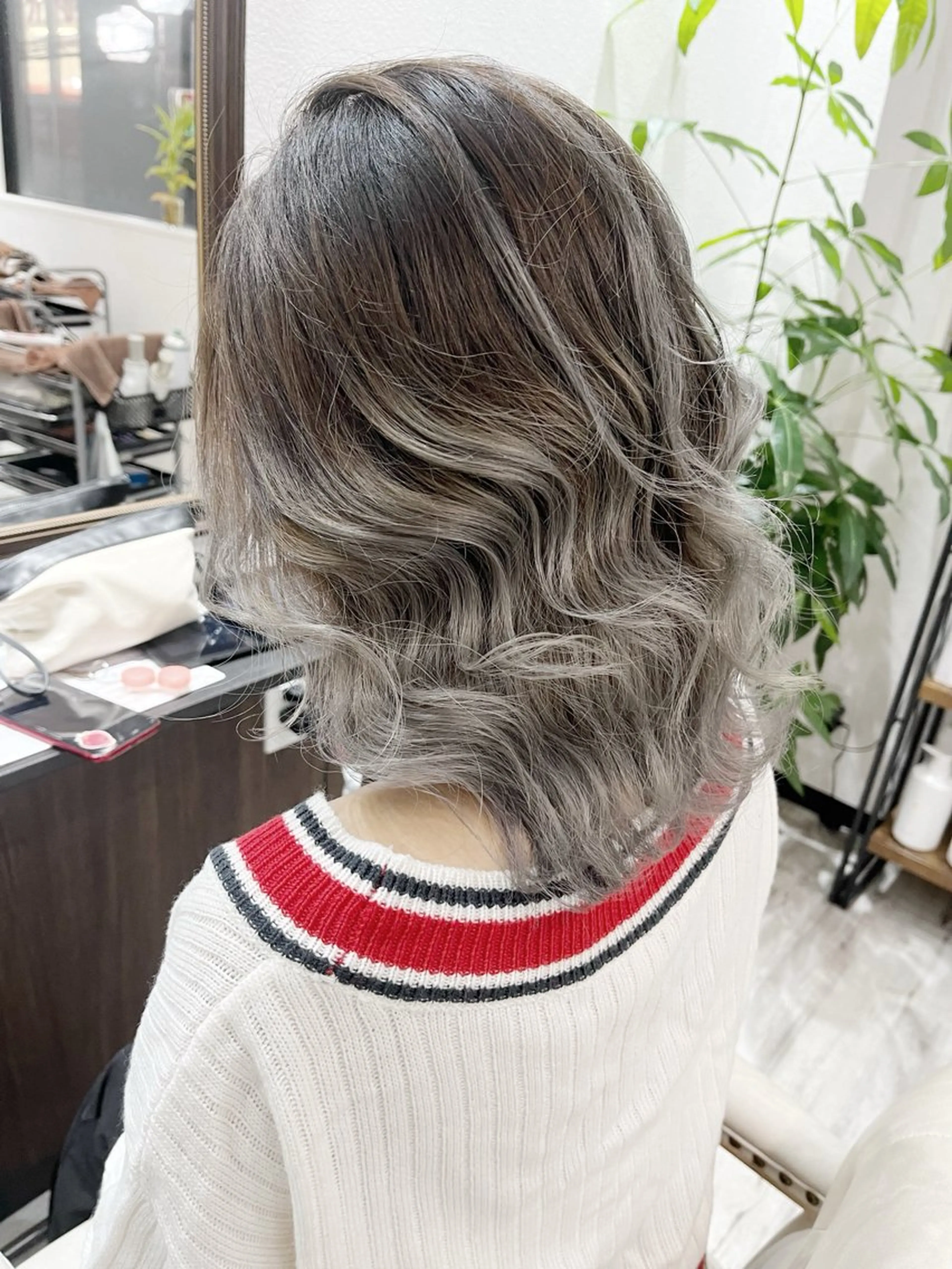 ショート カラー ヘアアレンジ Belle hair Design青野大貴のヘアスタイル
