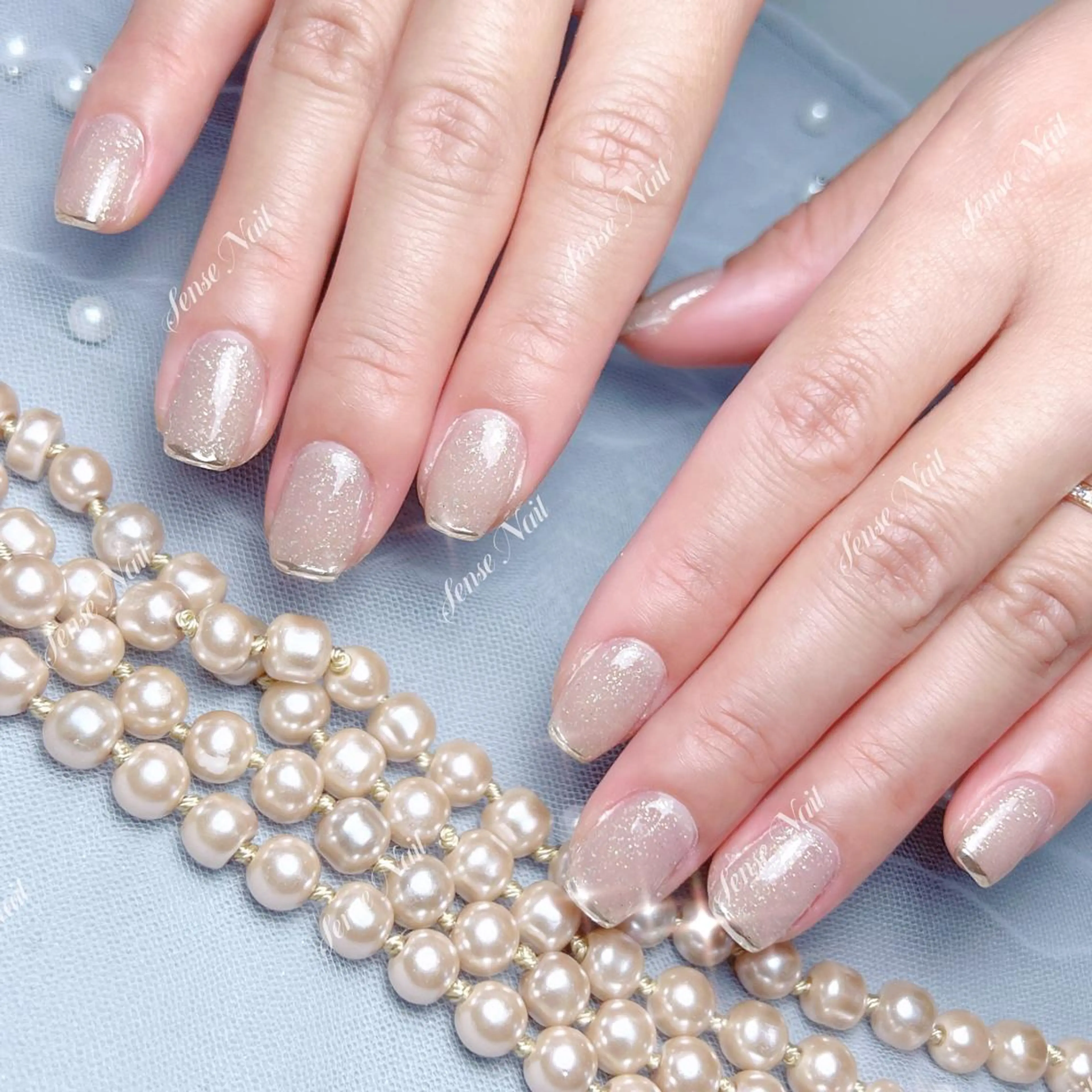 ネイル ハンドネイル ハンドケア Queening 🦋のネイルデザイン