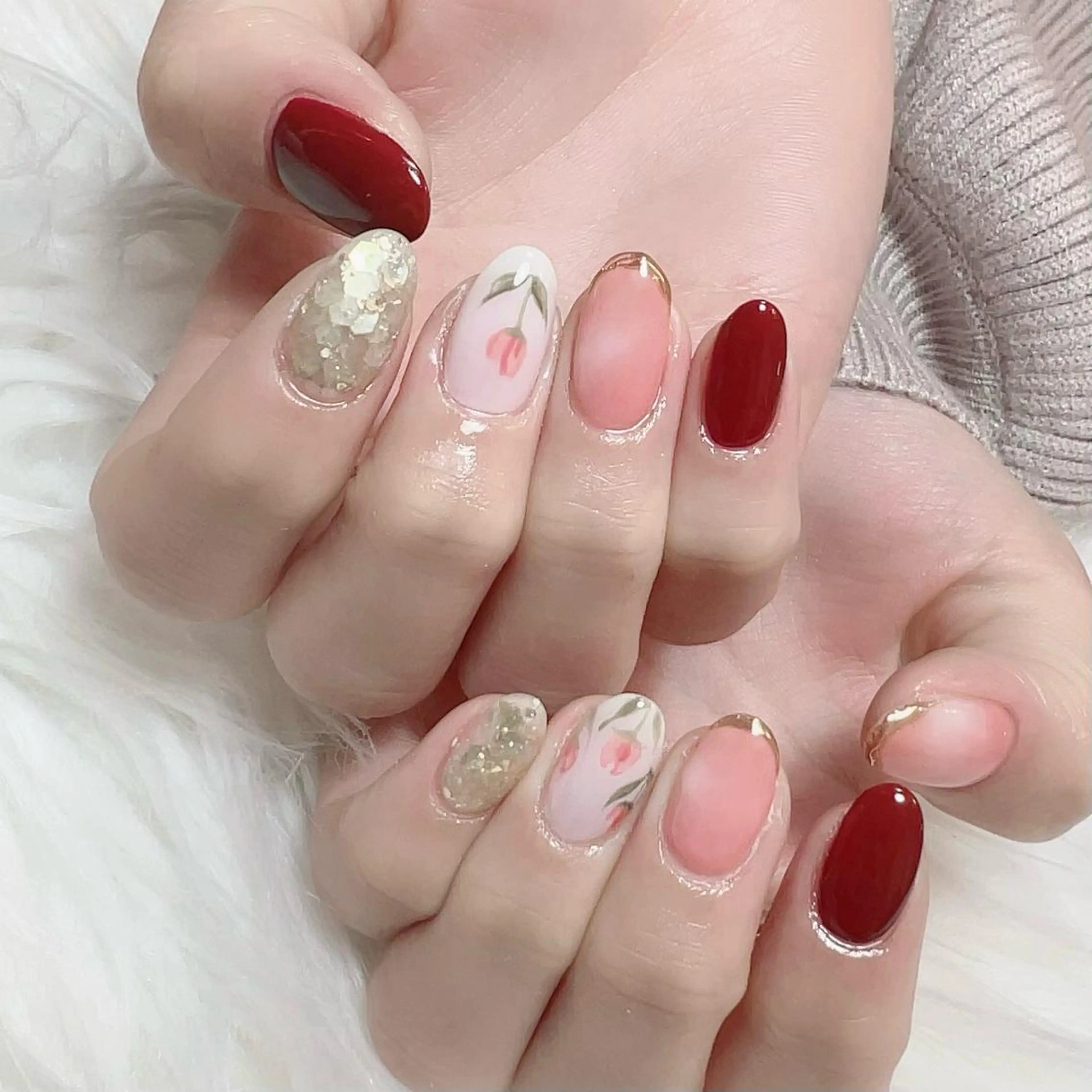 ネイル ハンドネイル Private Nail Salon　EM所属・Nail salon EM（エム）千葉のネイルデザイン
