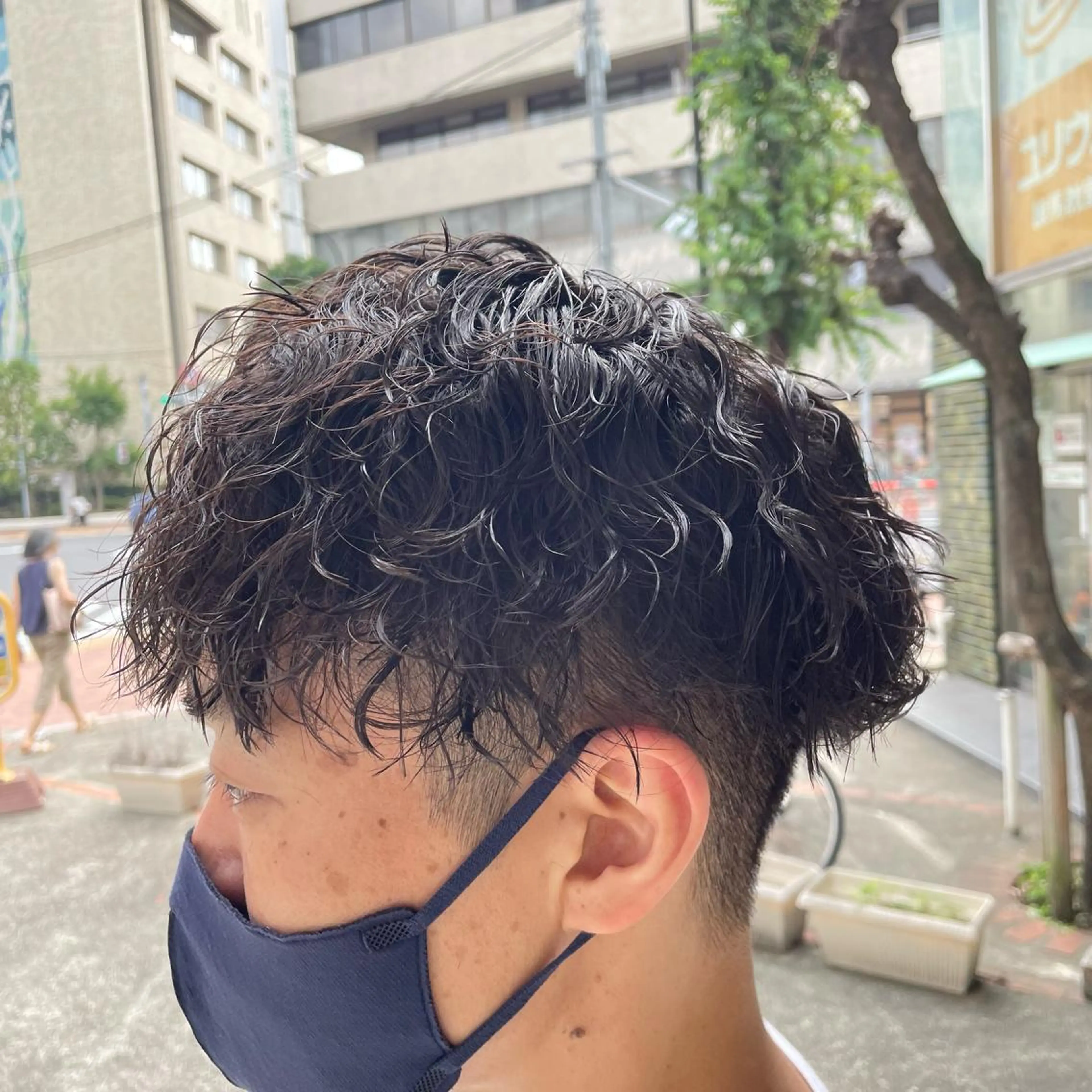 パーマ メンズ 鈴木 拓斗のヘアスタイル