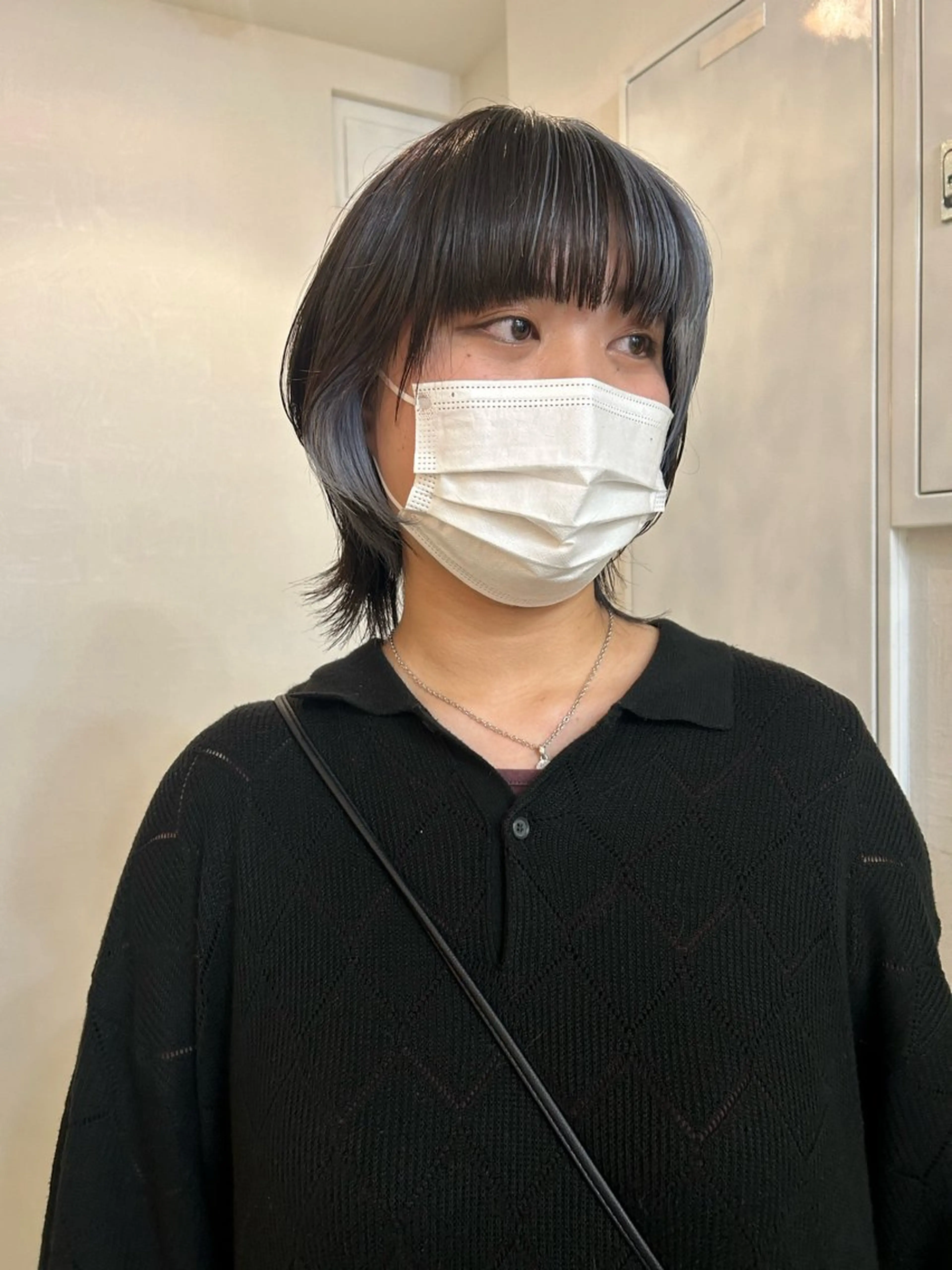 ショート ヘアカラー トリートメント Yui. レイヤー/パーマのヘアスタイル