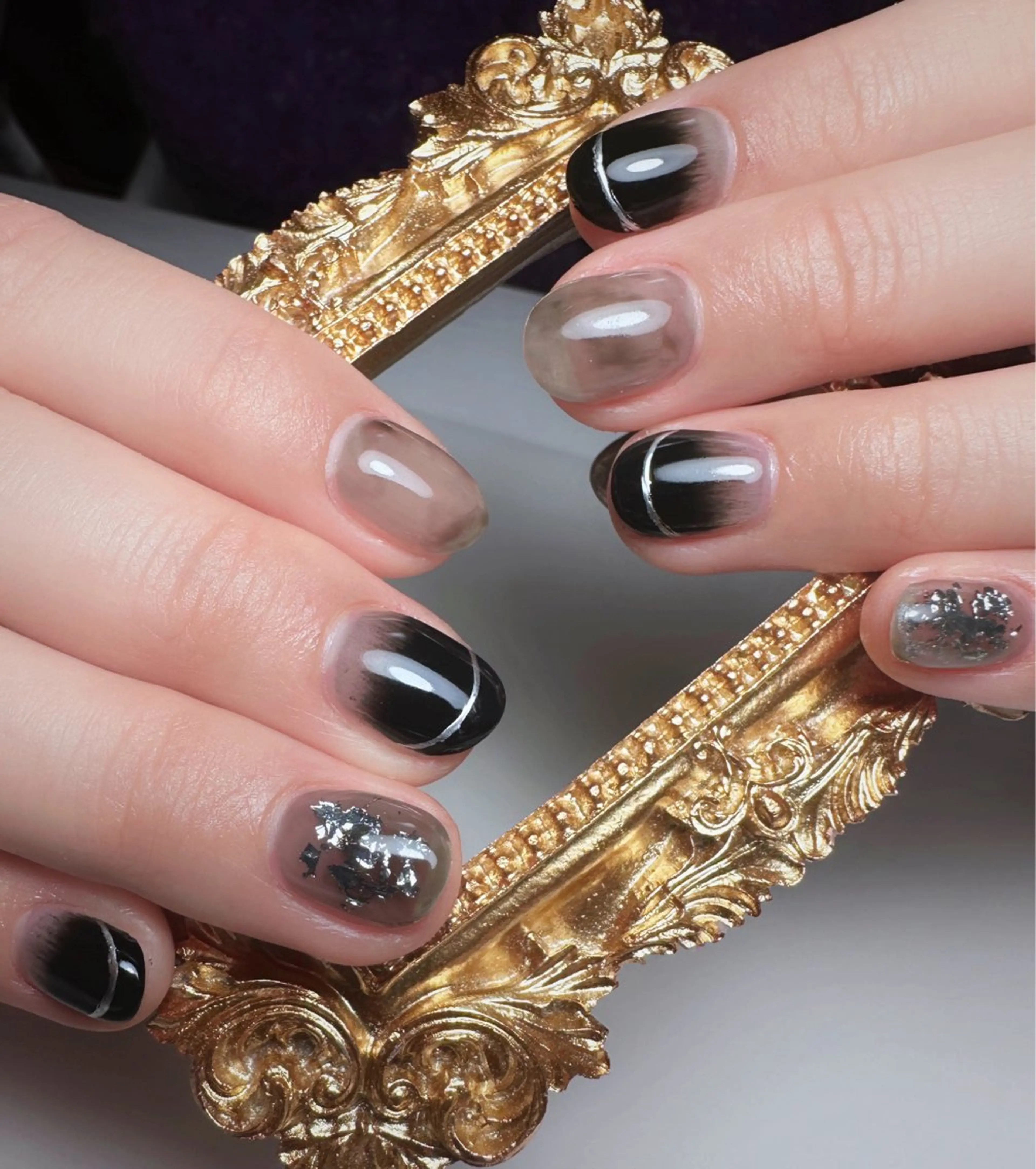 ネイル ハンドネイル 👍thumbs up nail👍のネイルデザイン