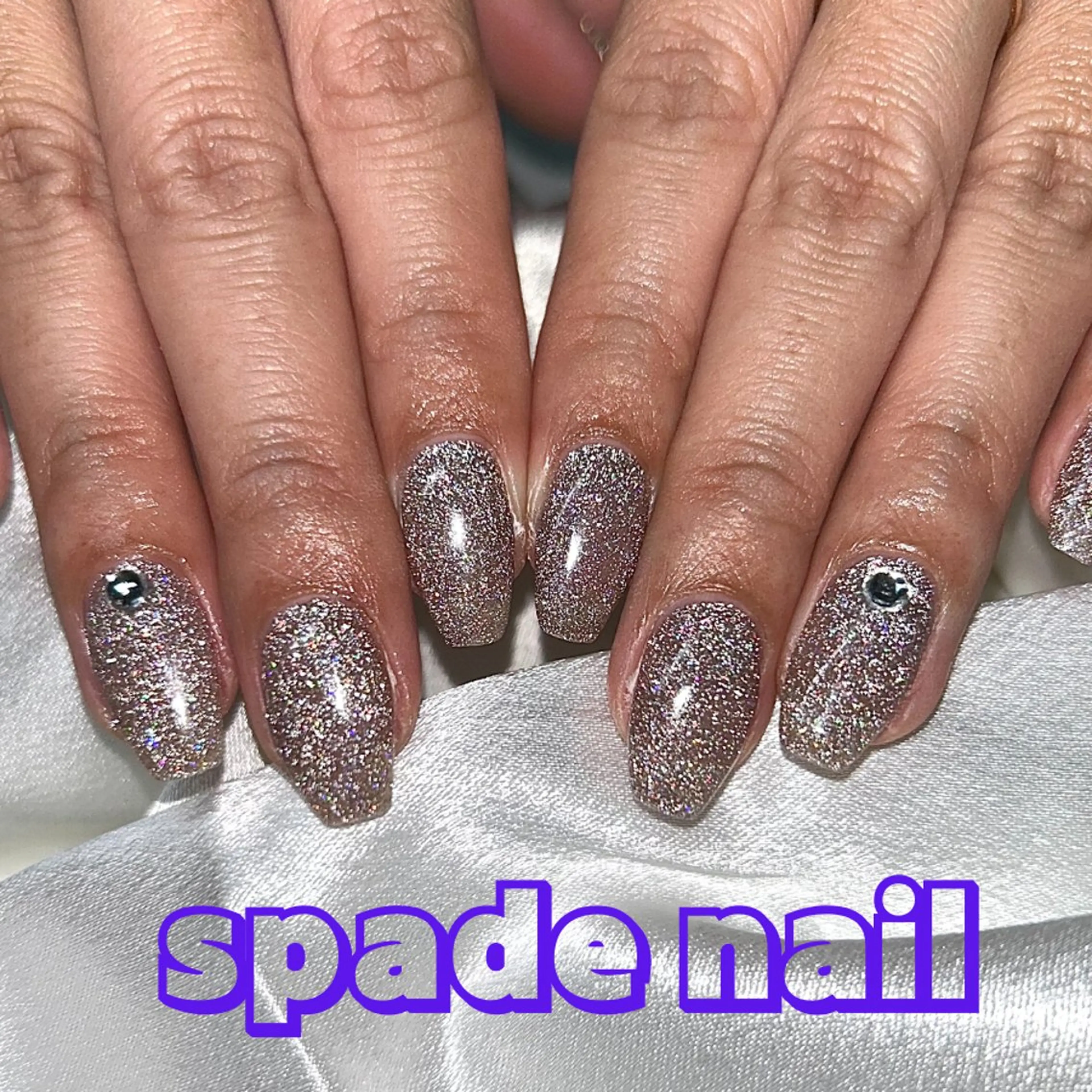 フラッシュネイル パーツ2個付き ¥4500​〜​の写真