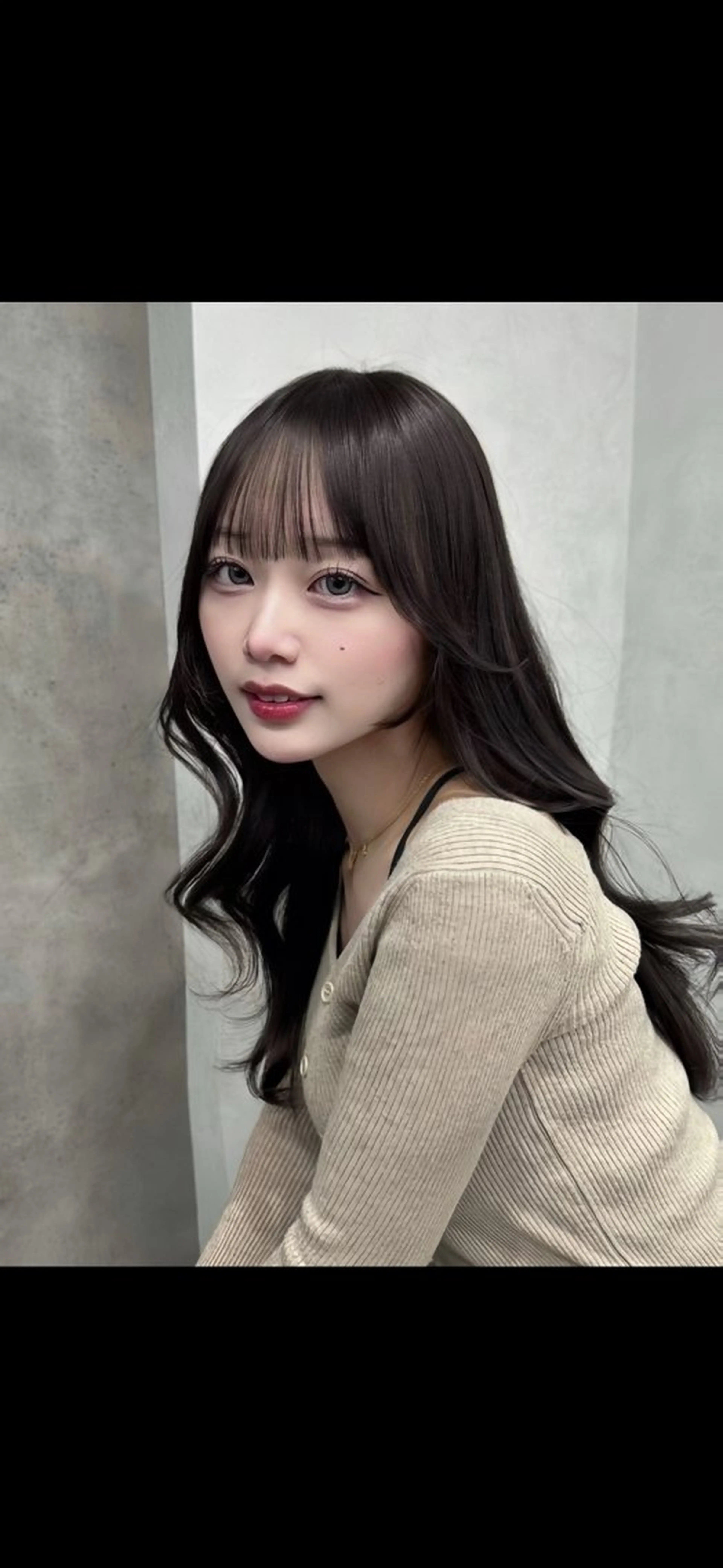 ロング カラー ヘアアレンジ ⭐️銀座/ショート/ 艶カラー/りょうがのヘアスタイル