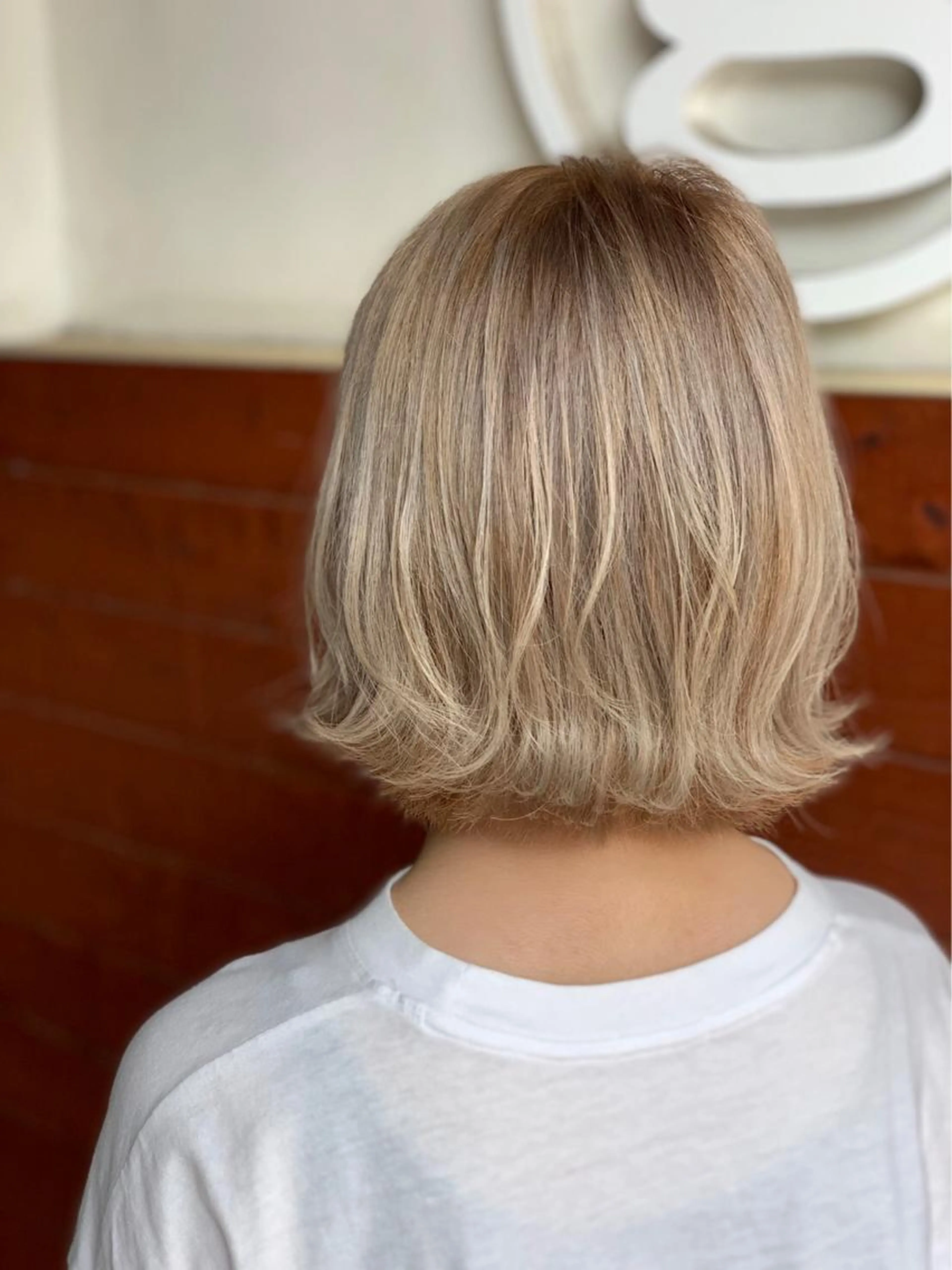 ✨ワンランク上のカラー✨透明感抜群ダブルカラー(ケアブリーチ)＋トリートメントの写真