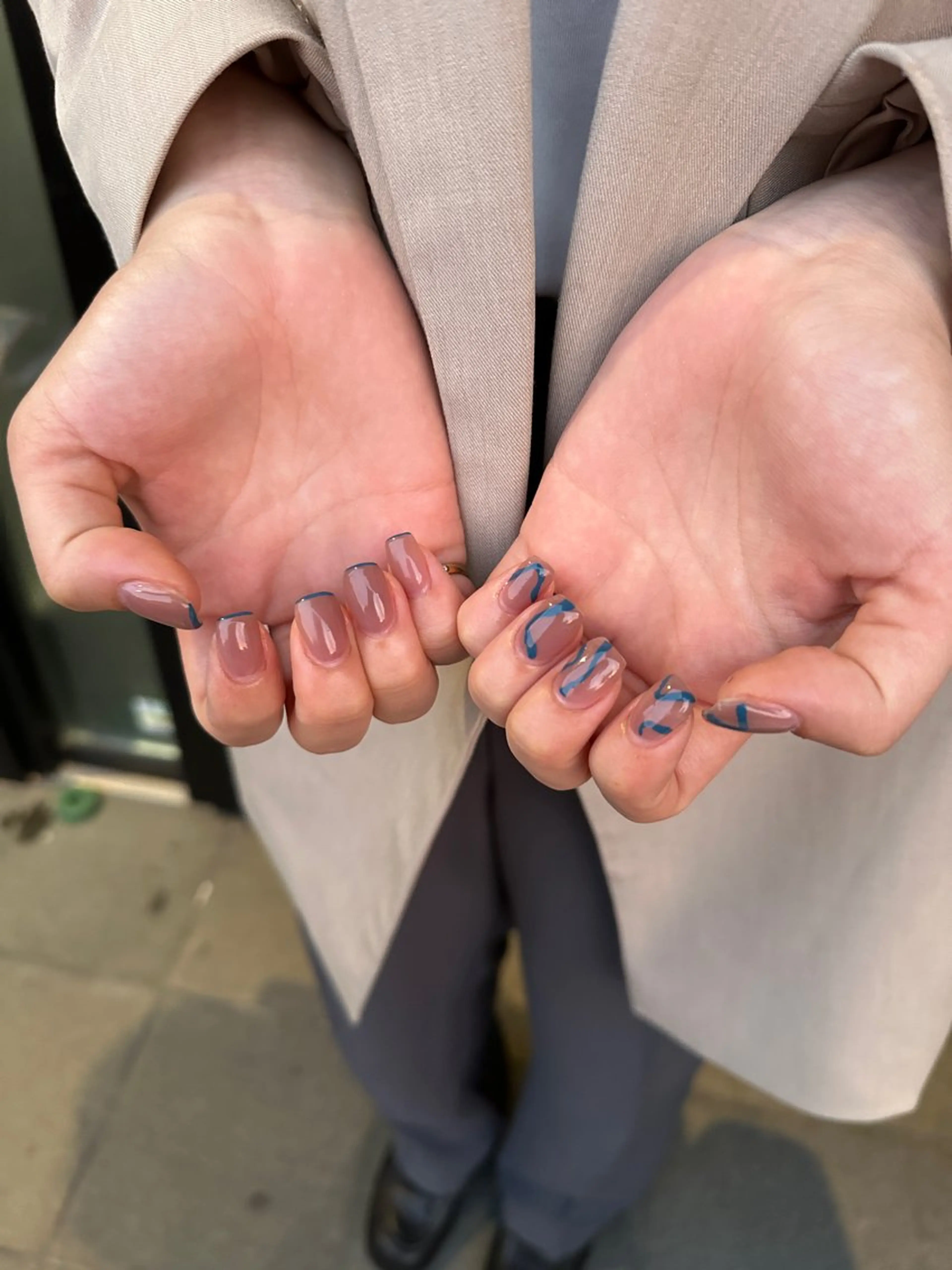 🌷ご新規様限定オフ無料♡hand2時間持ち込みアート 無料パーツつけ放題の写真