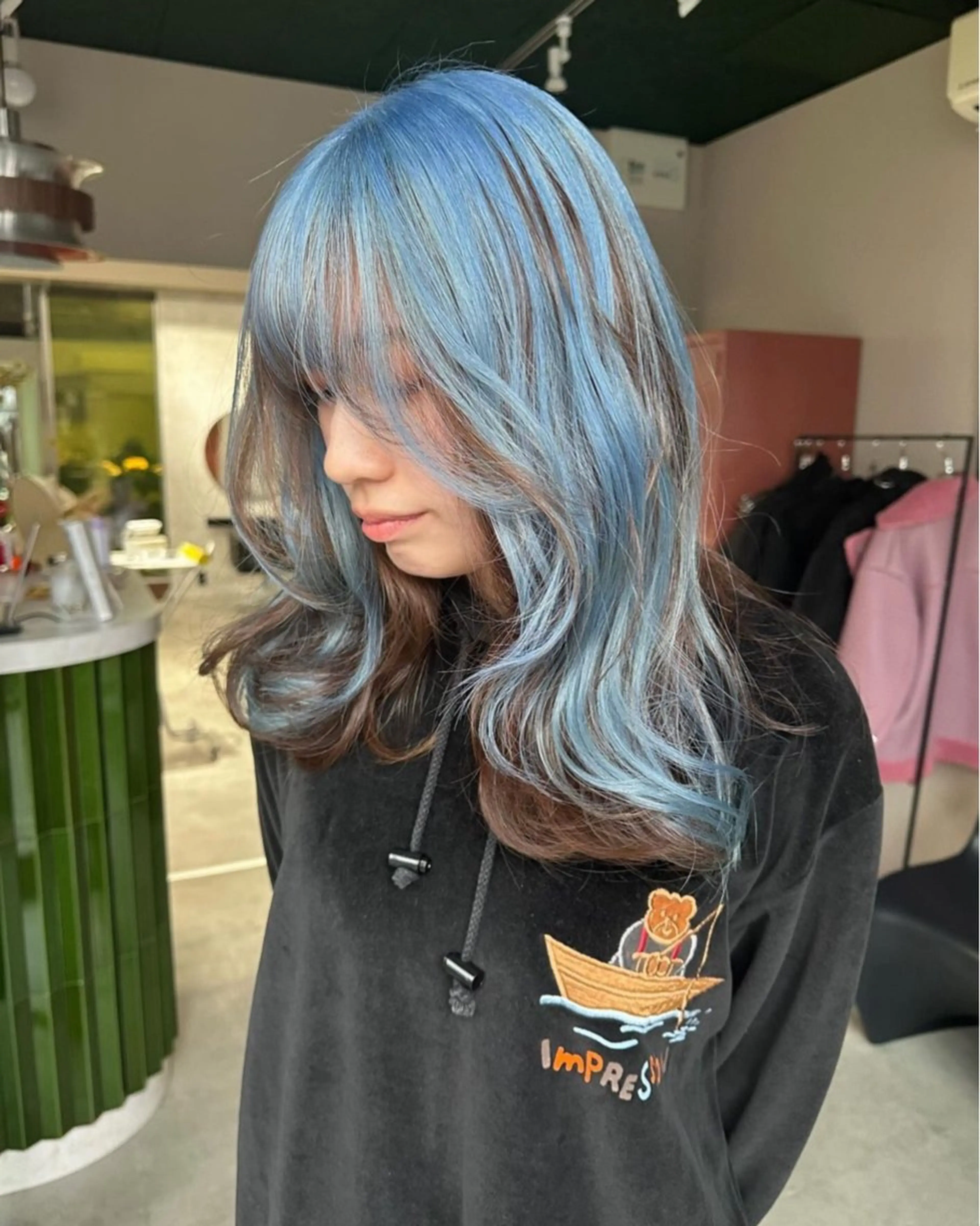 ロング カラー ナチュラル・ハイトー ン🏆HINOKIのヘアスタイル