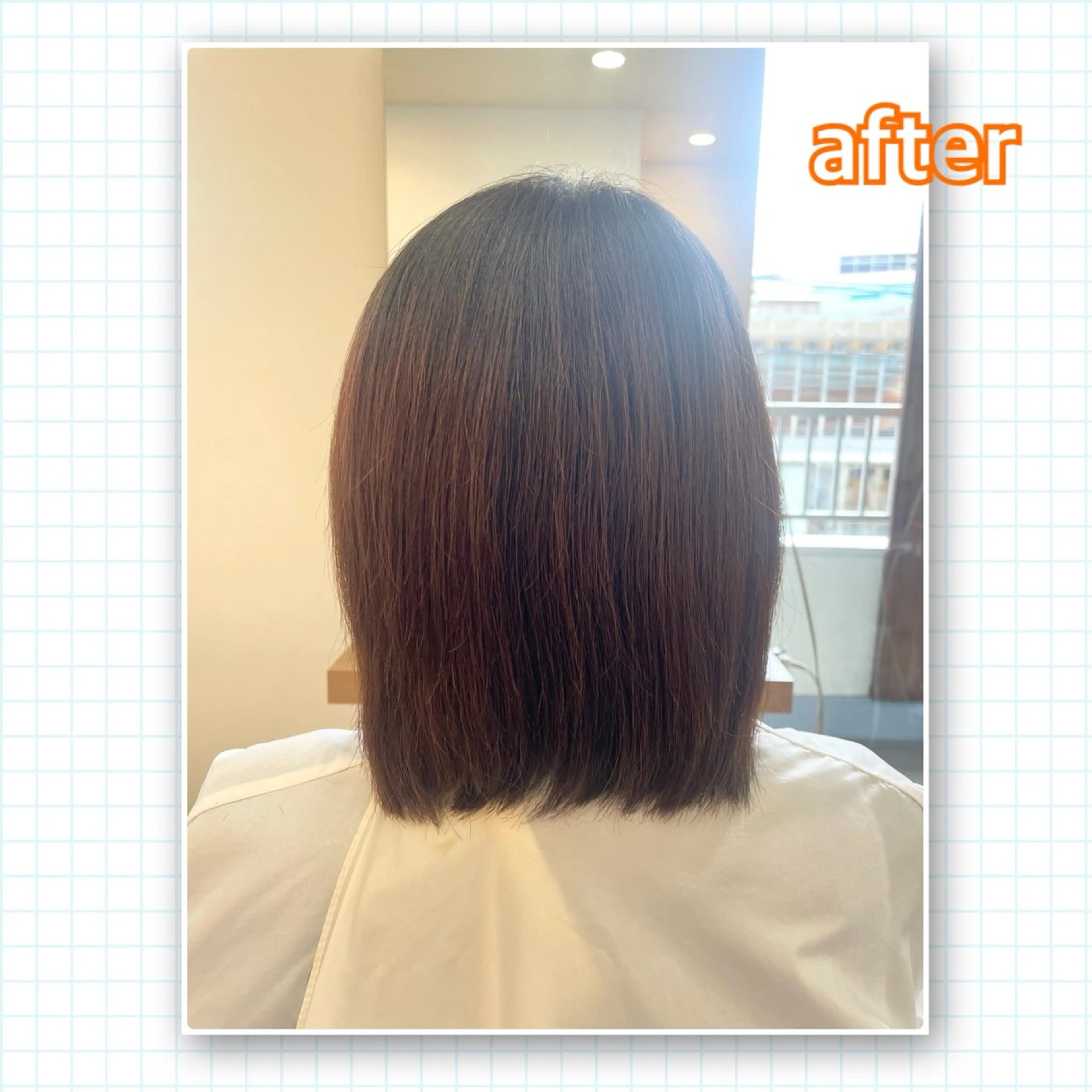 ミディアム アミーベル🧸🧡 本店✂️しおりのヘアスタイル