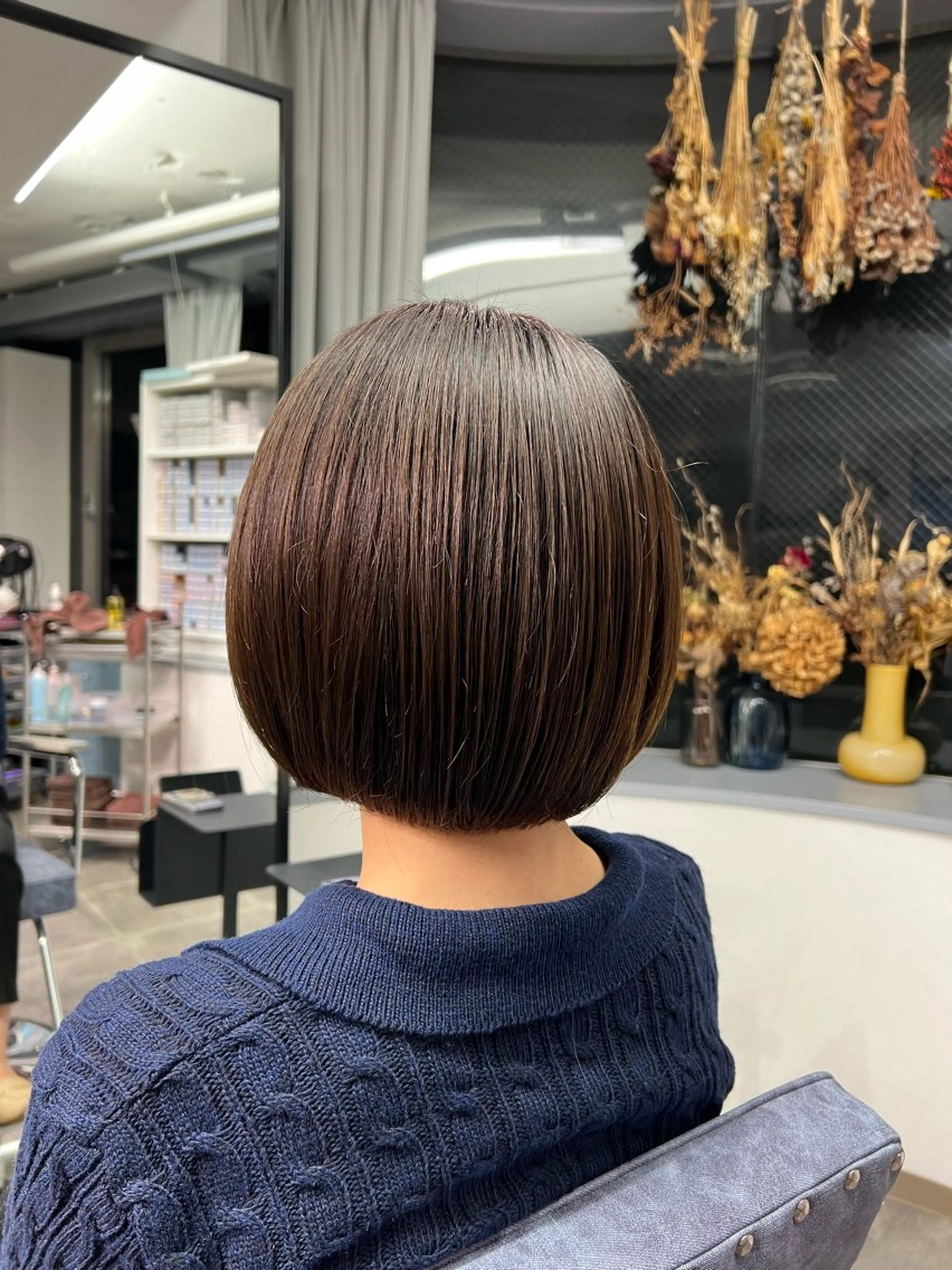 ショート ボブ カット ヘアカラー トリートメント 大田吏晃❤️‍🔥 美髪特化のヘアスタイル