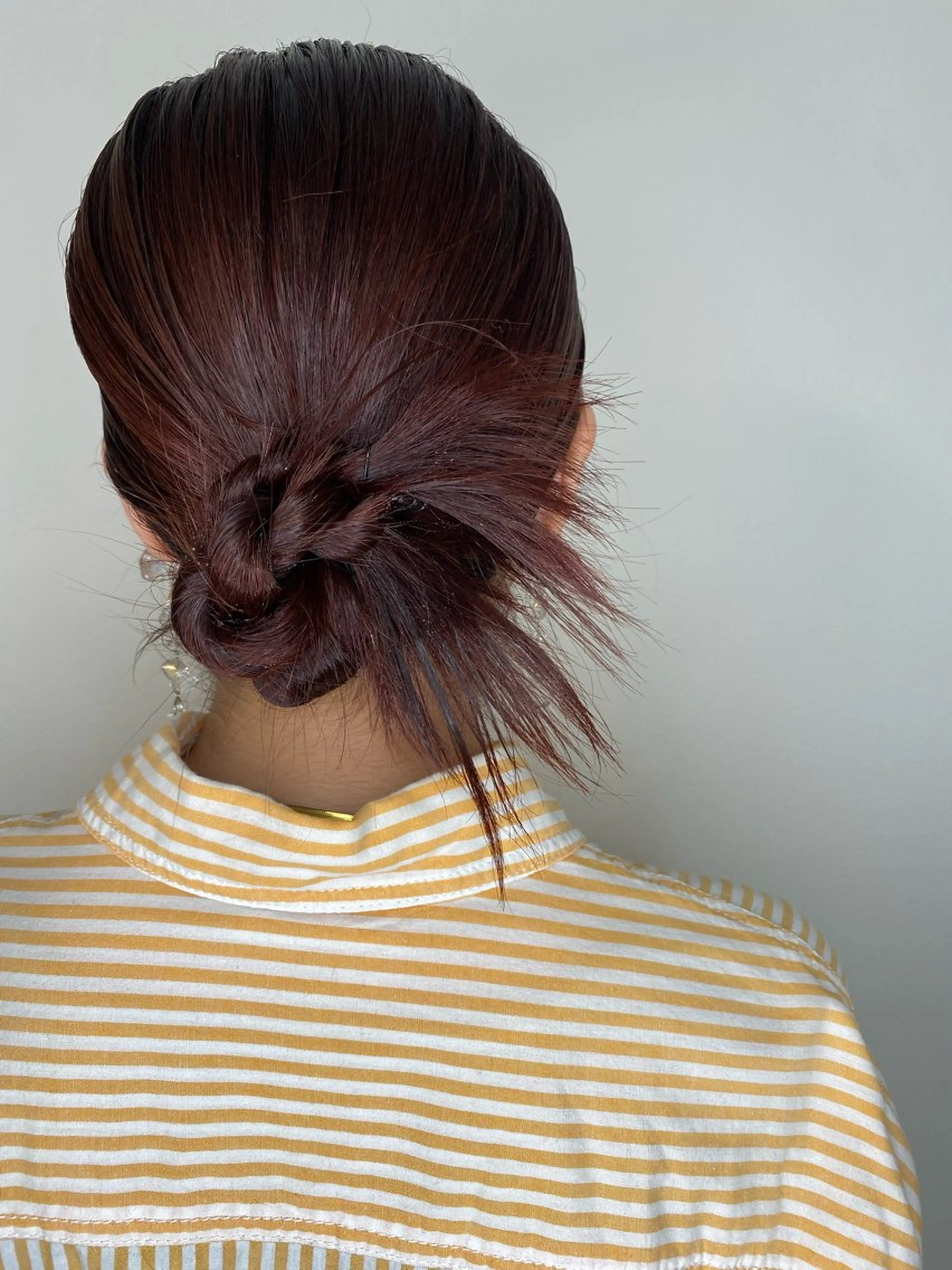 セミロング ヘアセット Hiroshi ヒロシのヘアスタイル