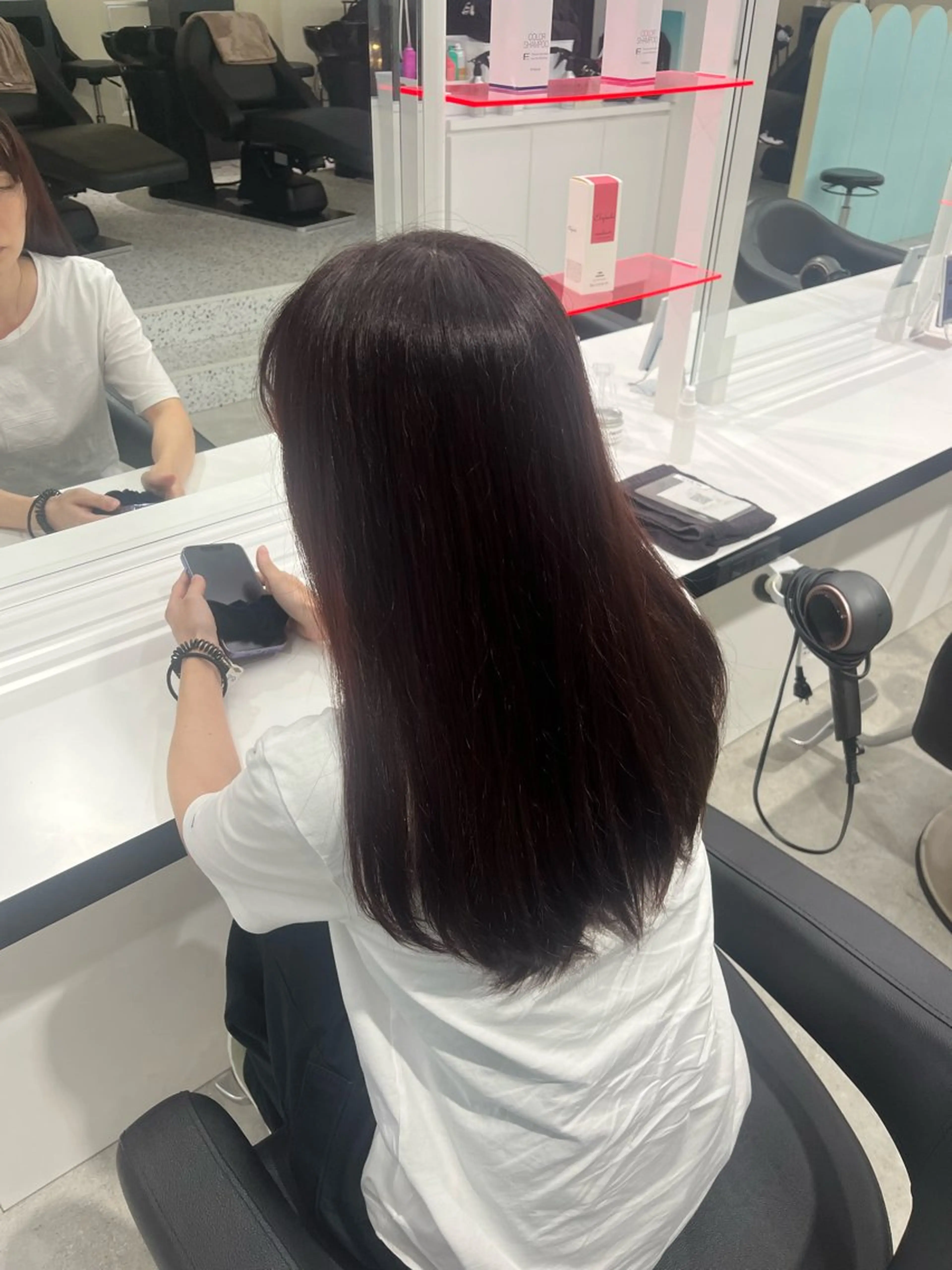 ロング カラー みう/仙台/暖色/ 艶髪/顔周りカット/のヘアスタイル