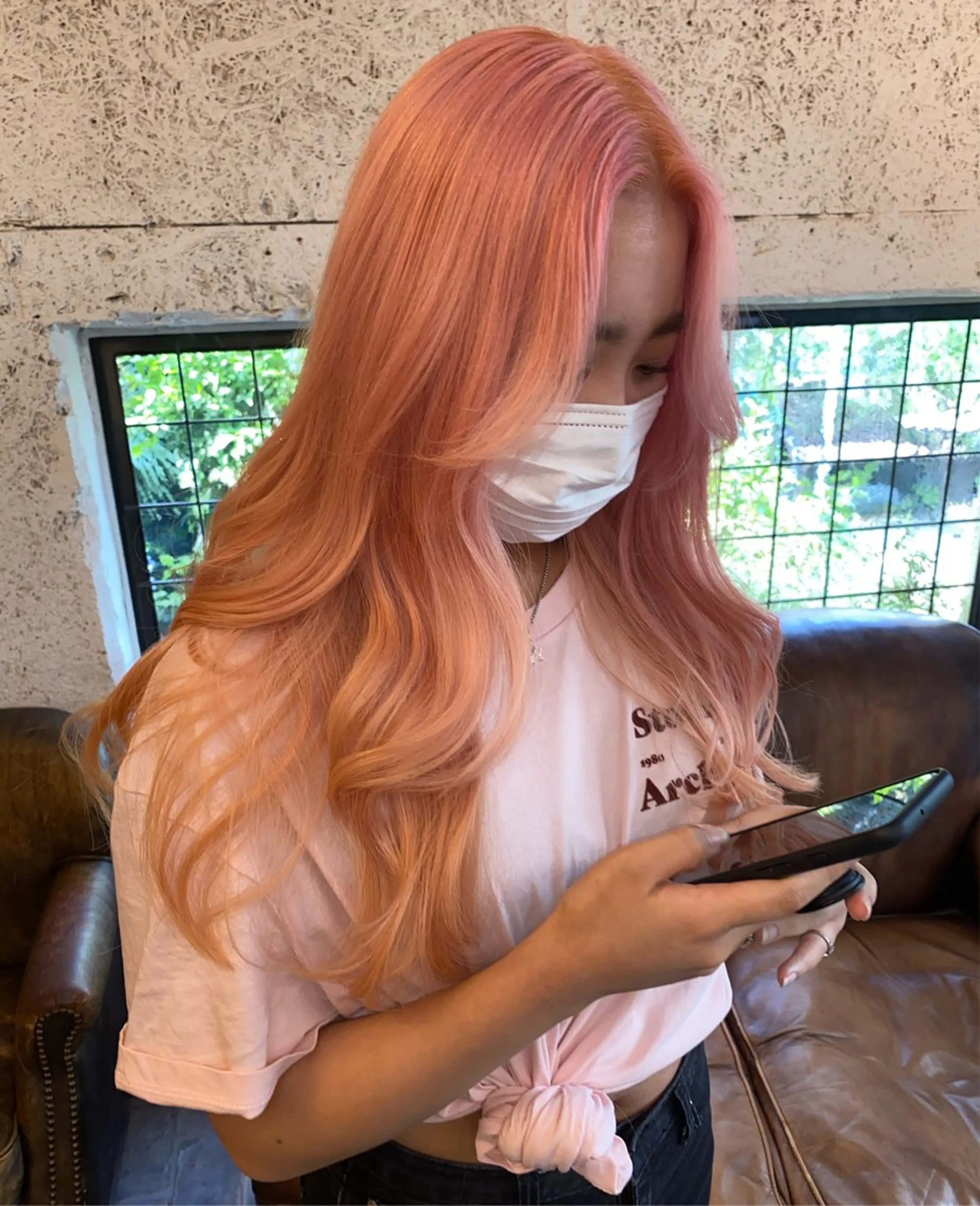 ロング カラー 只野 真衣のヘアスタイル