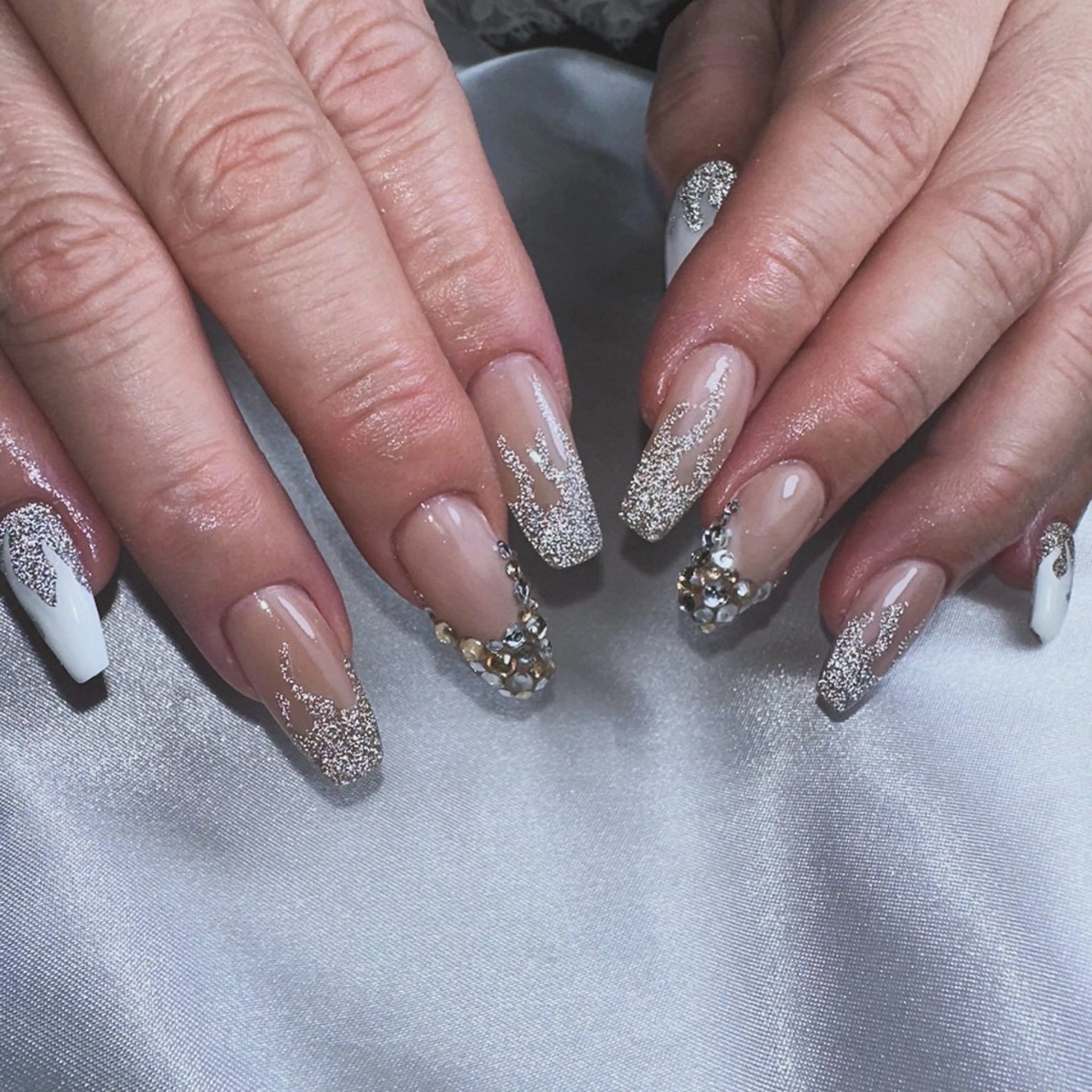 ネイル フラッシュネイル nail salon 凪のネイルデザイン