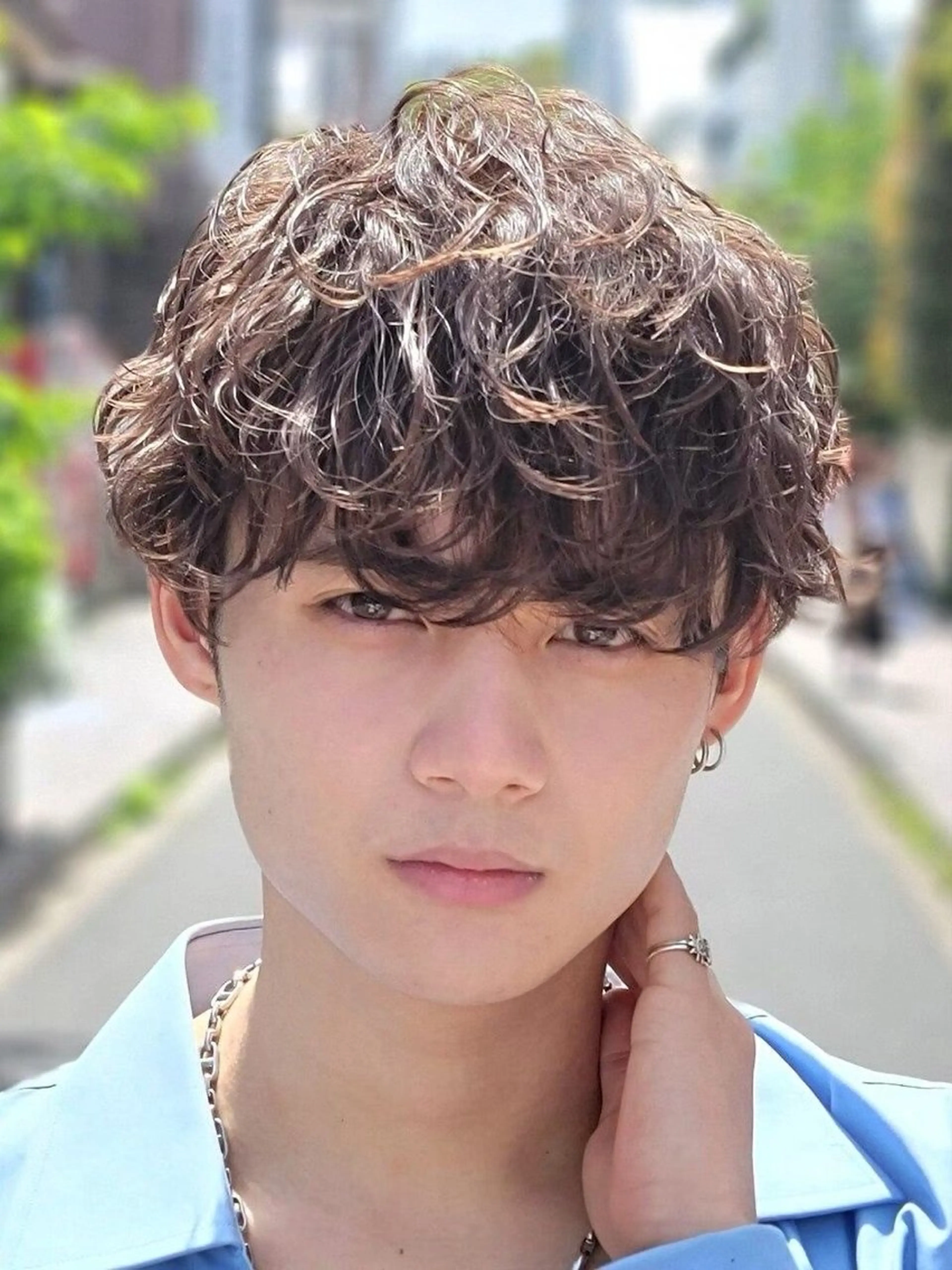 パーマ メンズ メンズパーマ fifth 堀内新史のヘアスタイル