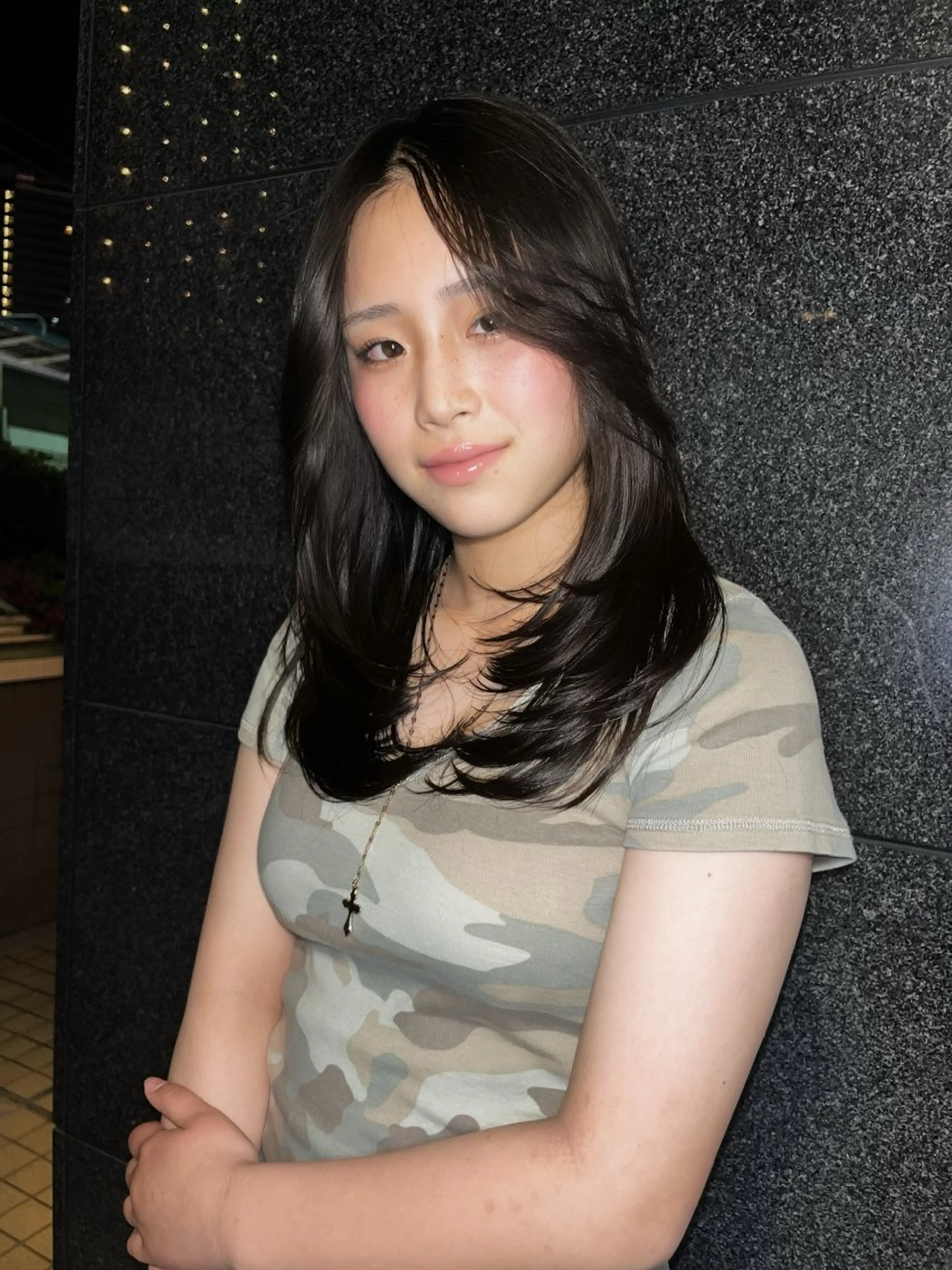 ロング YOLO/ HANAのヘアスタイル