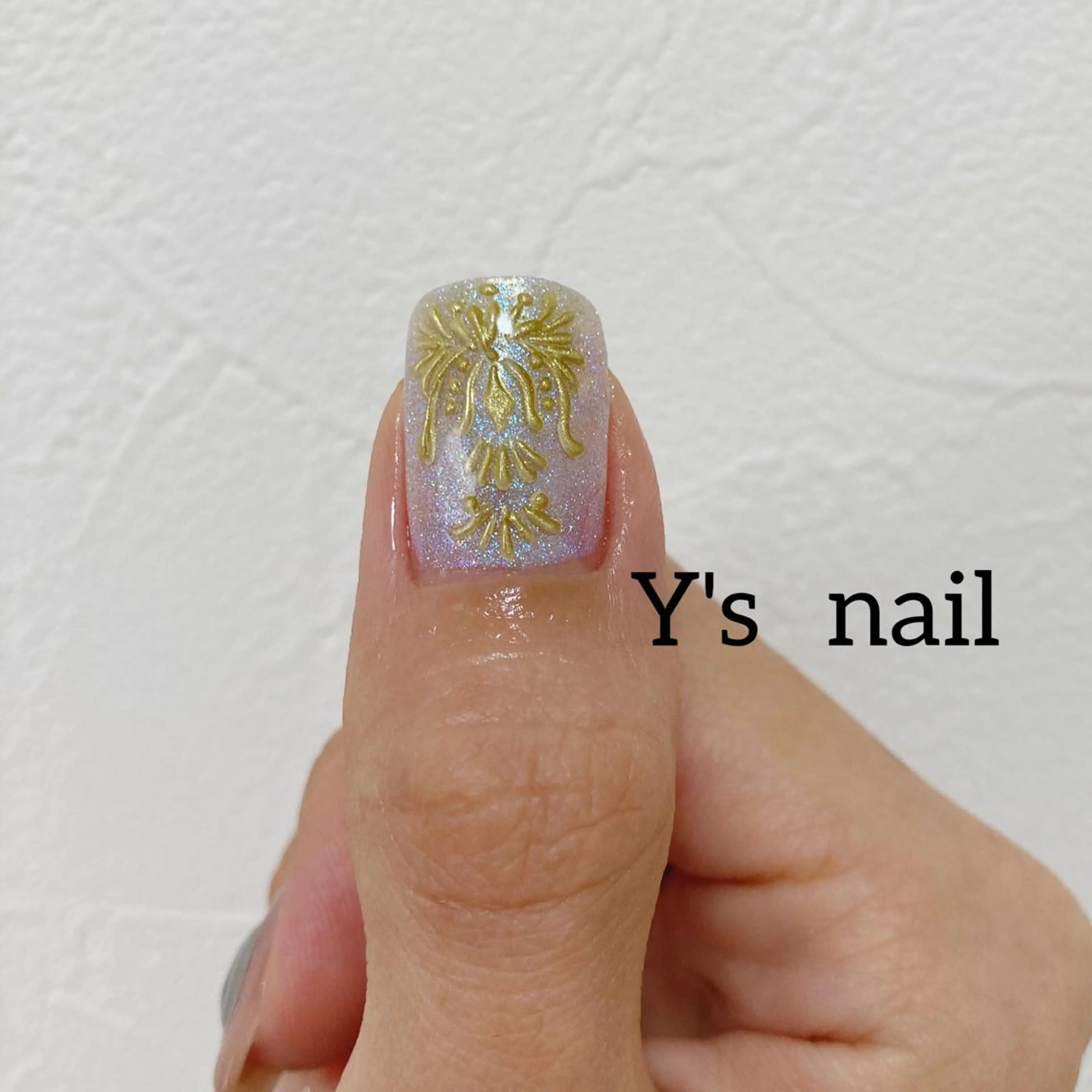ネイル 手書きが得意🖌️ Y’s  nailのネイルデザイン