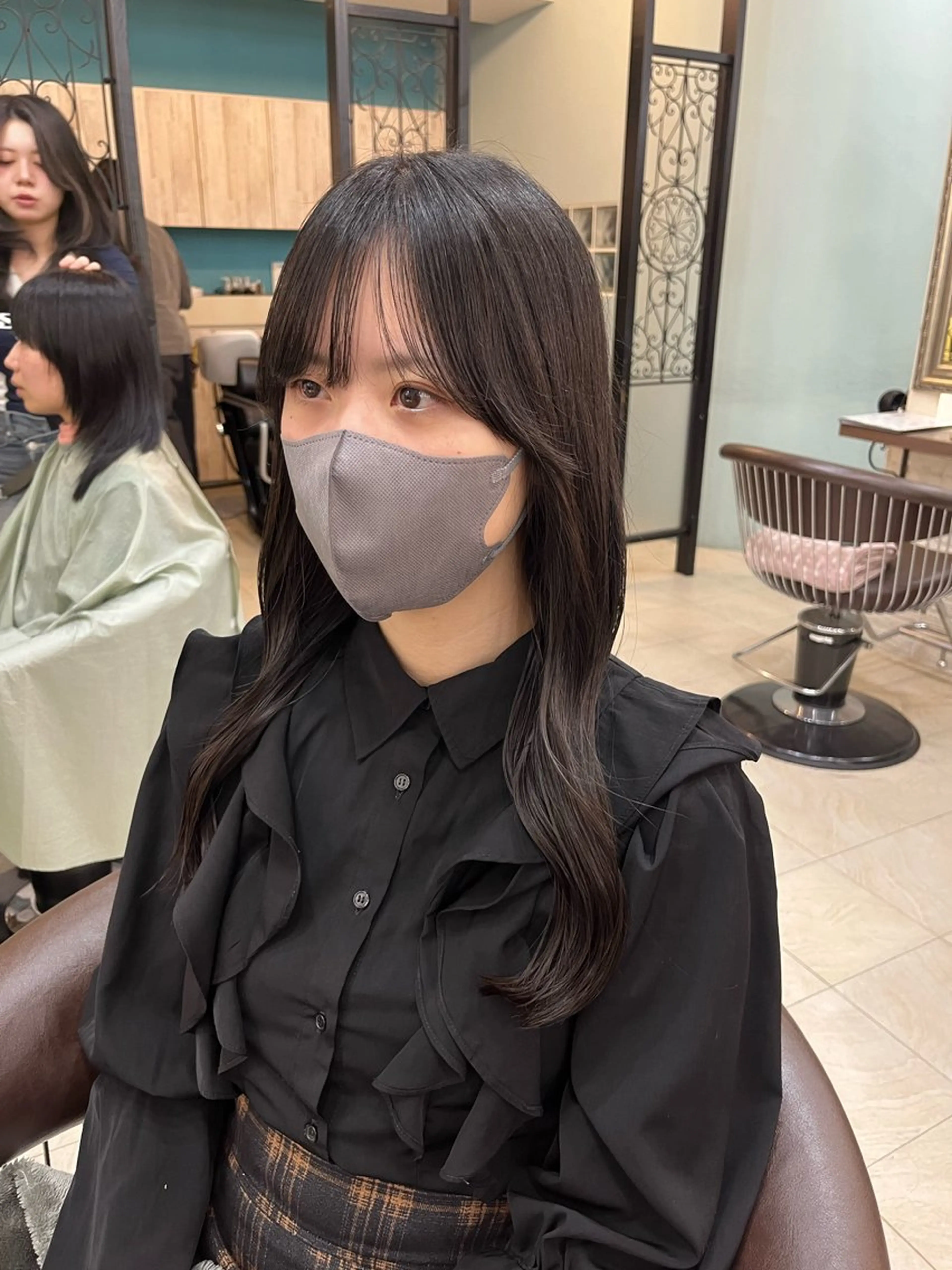 ロング カット トリートメント 兒玉/暖色系🌹✨ 髪質改善🫧のヘアスタイル