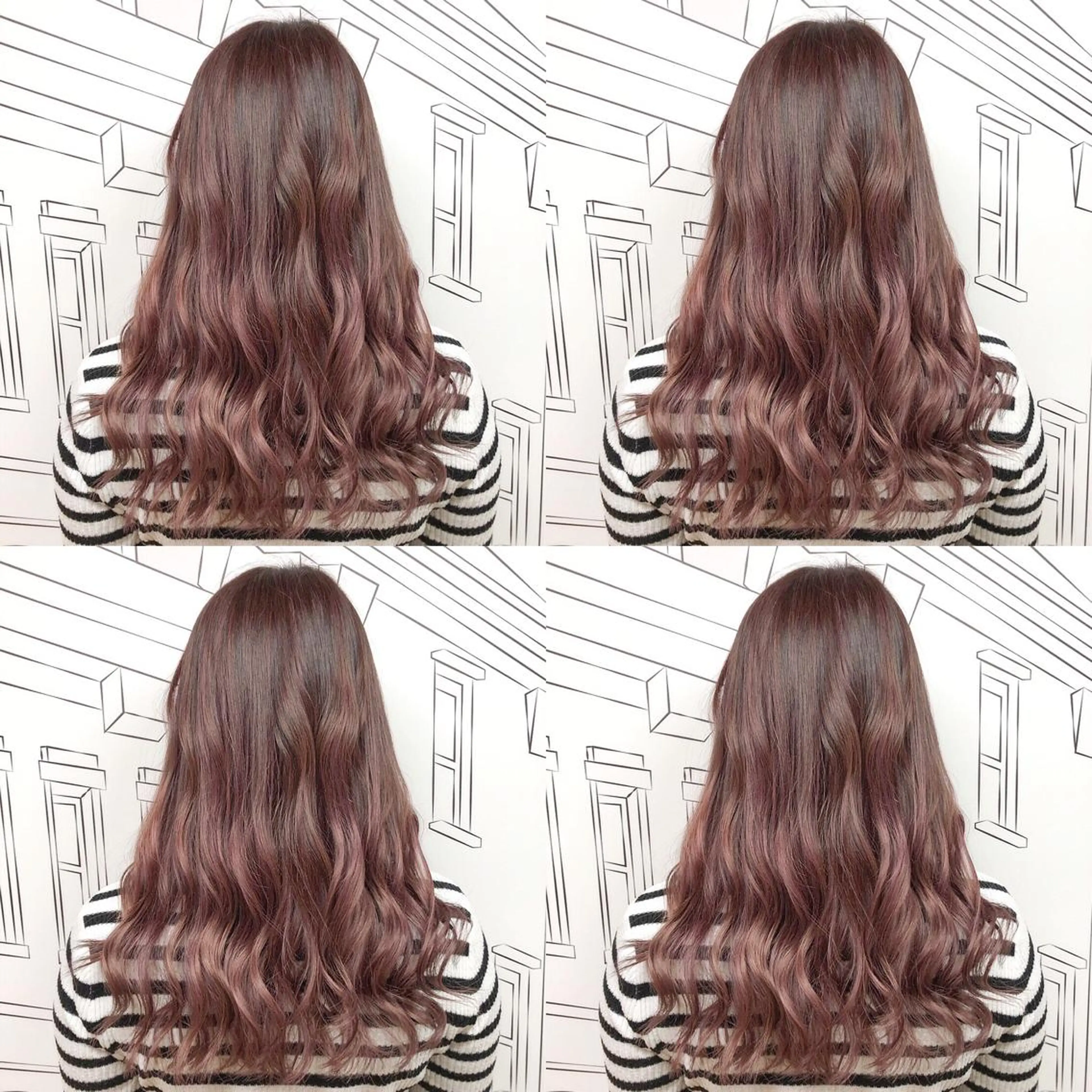 ミディアム カラー TOMOKA 艶髪/透明感カラーのヘアスタイル