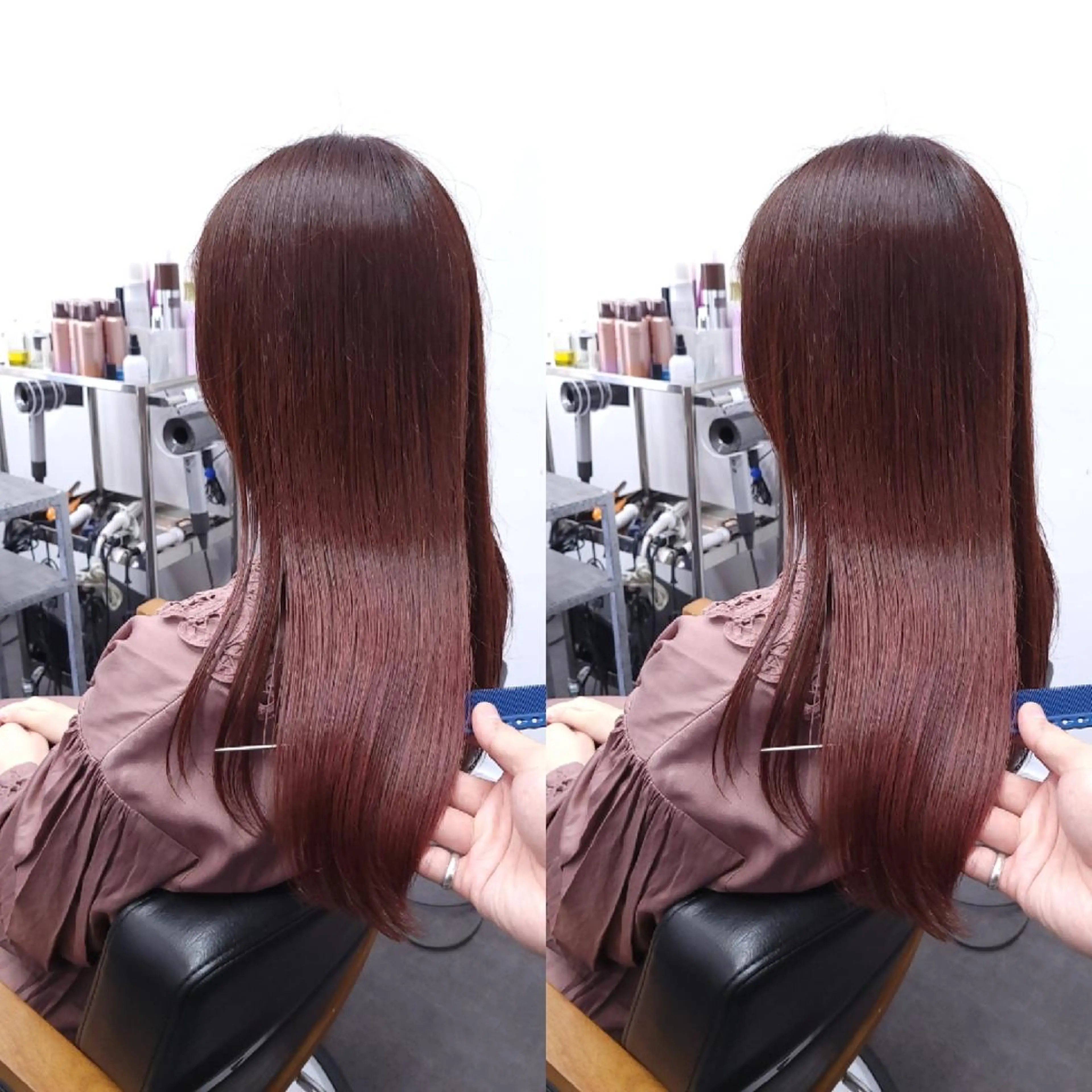 ロング 平田 広大のヘアスタイル