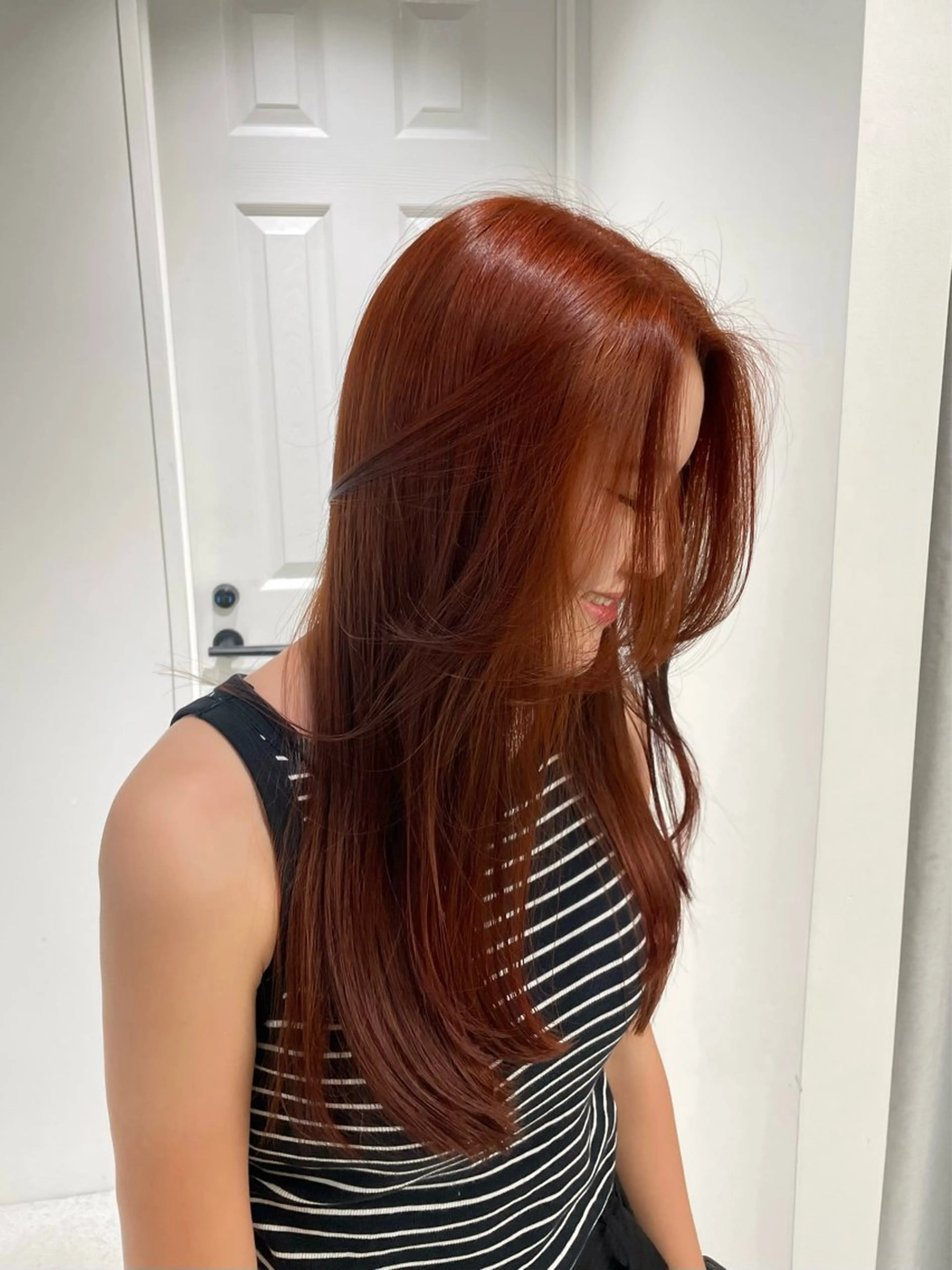 ロング sawaka🪽レイ ヤー/酸性ストレートのヘアスタイル