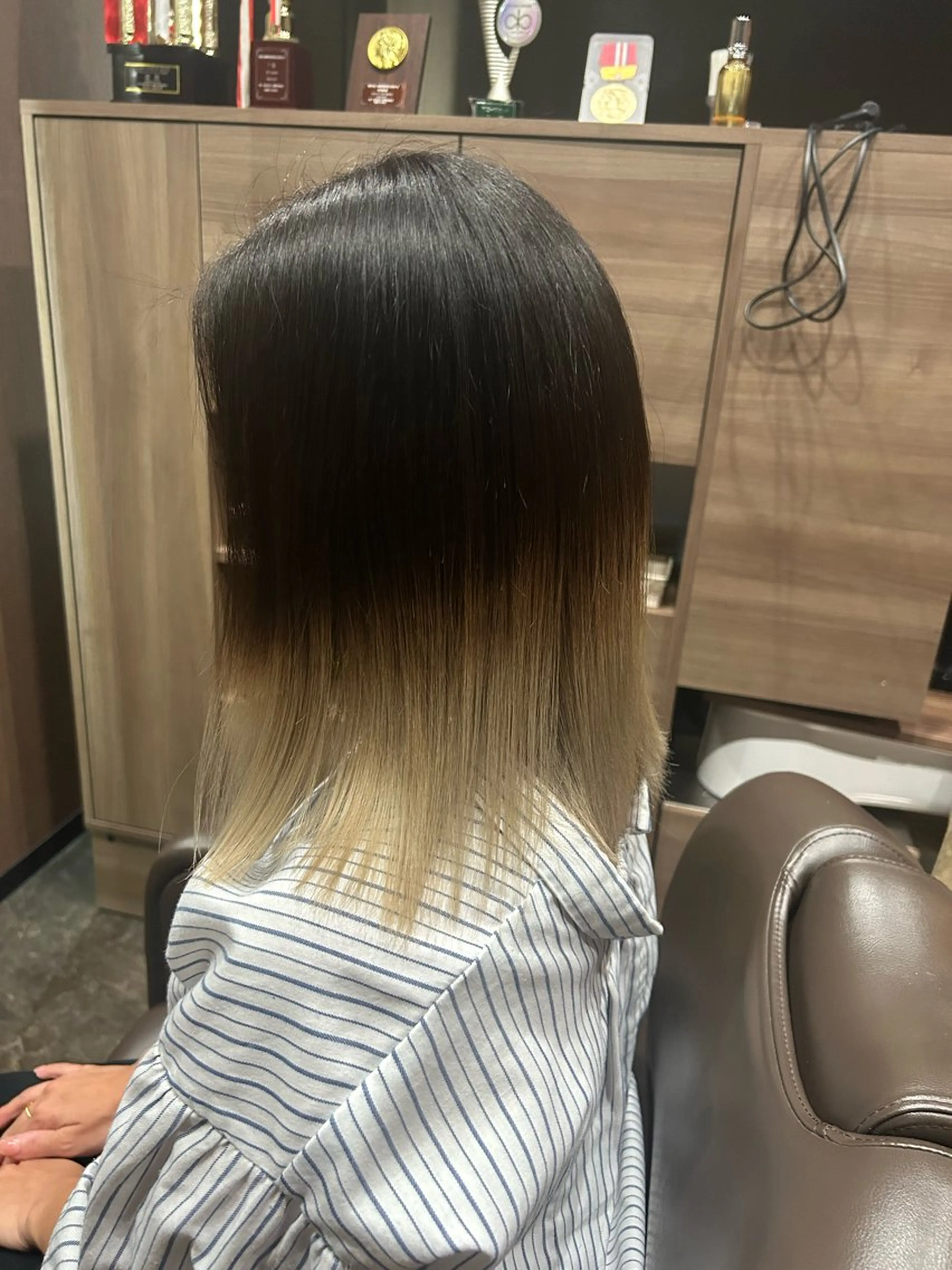 ミディアム カラー ブリーチ トリートメント カラーモデル募集中☆ takumiのヘアスタイル