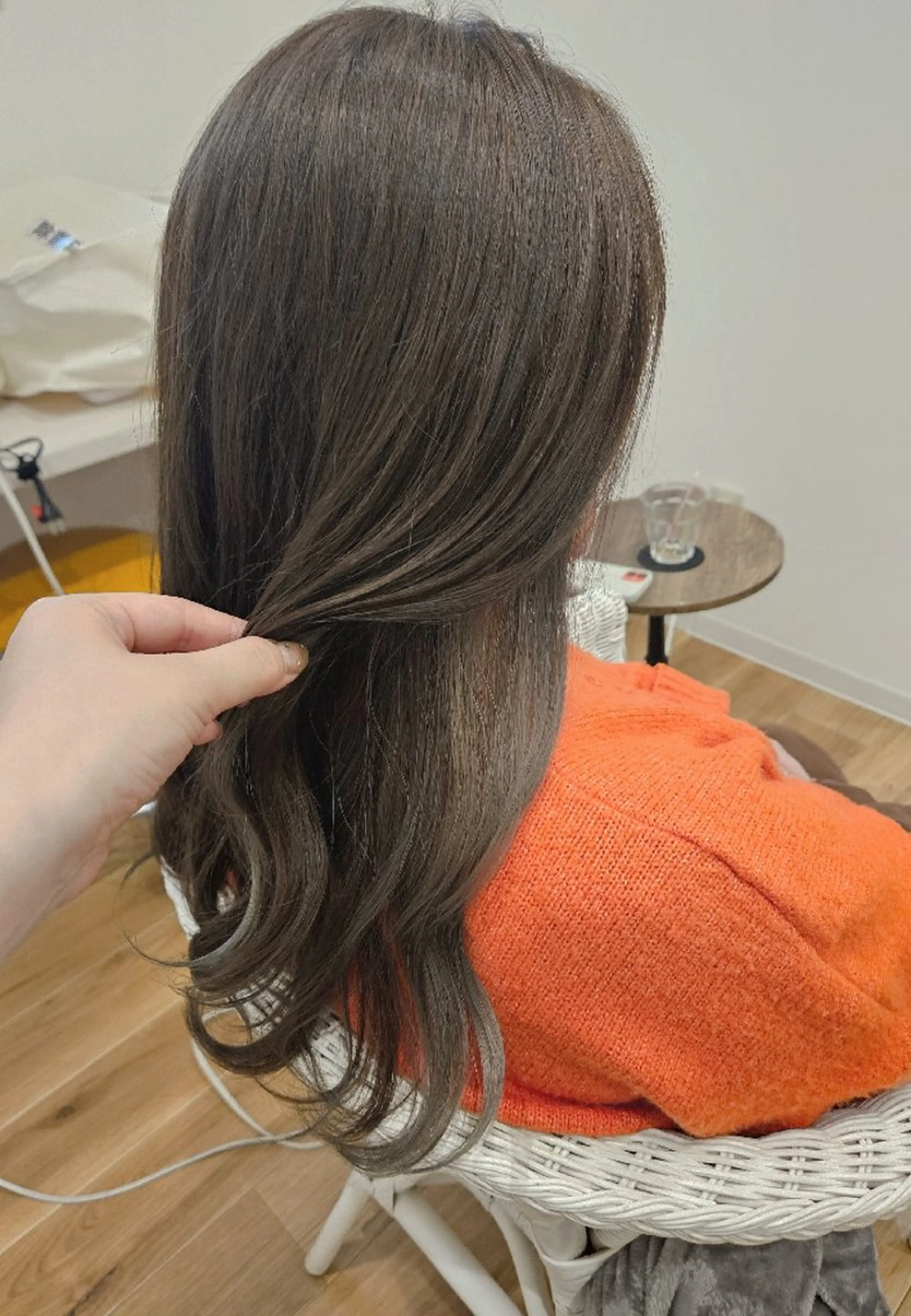 ロング カラー ヘアカラー トリートメント 関口 友菜のヘアスタイル