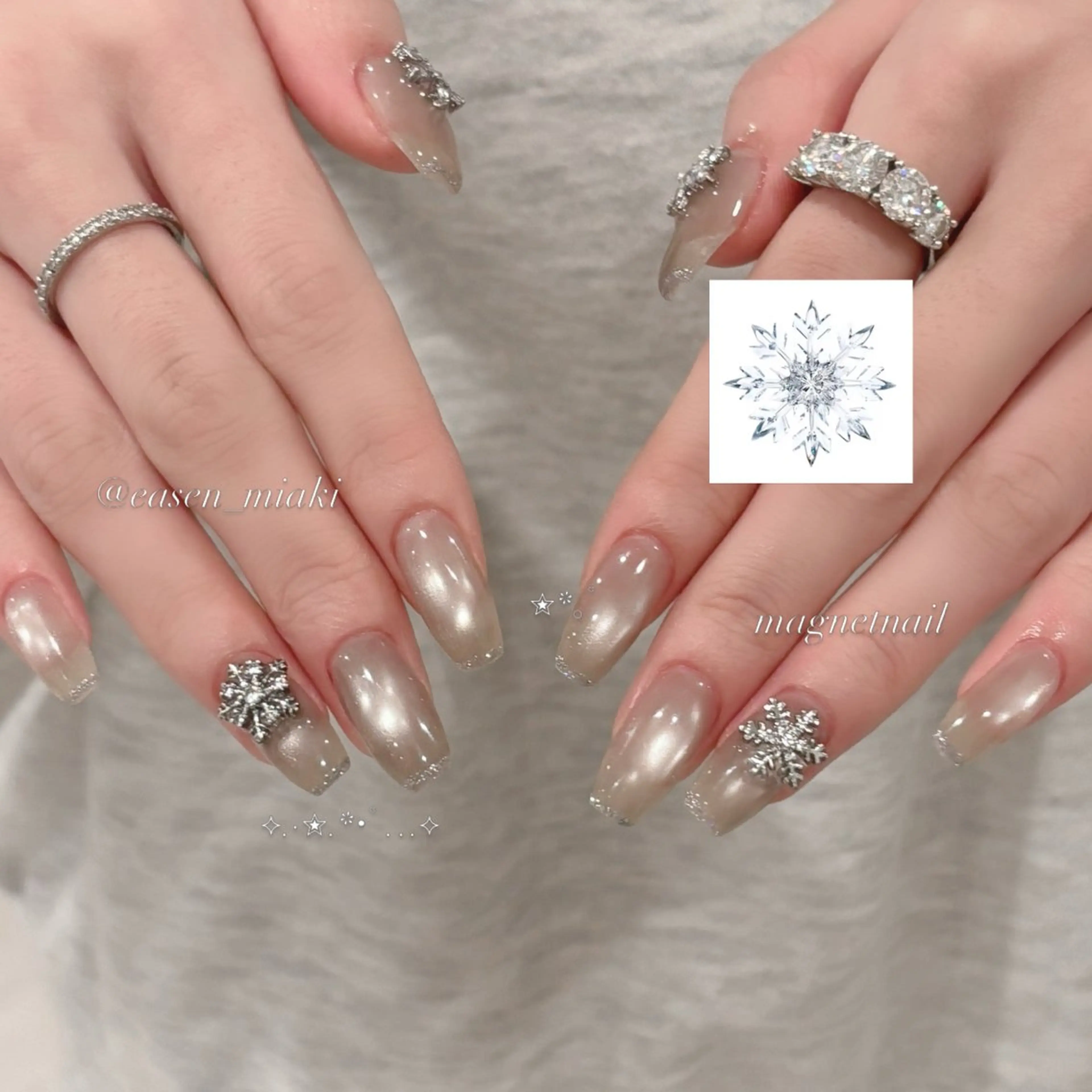 ネイル ハンドネイル EASEN　伊藤 深秋のネイルデザイン