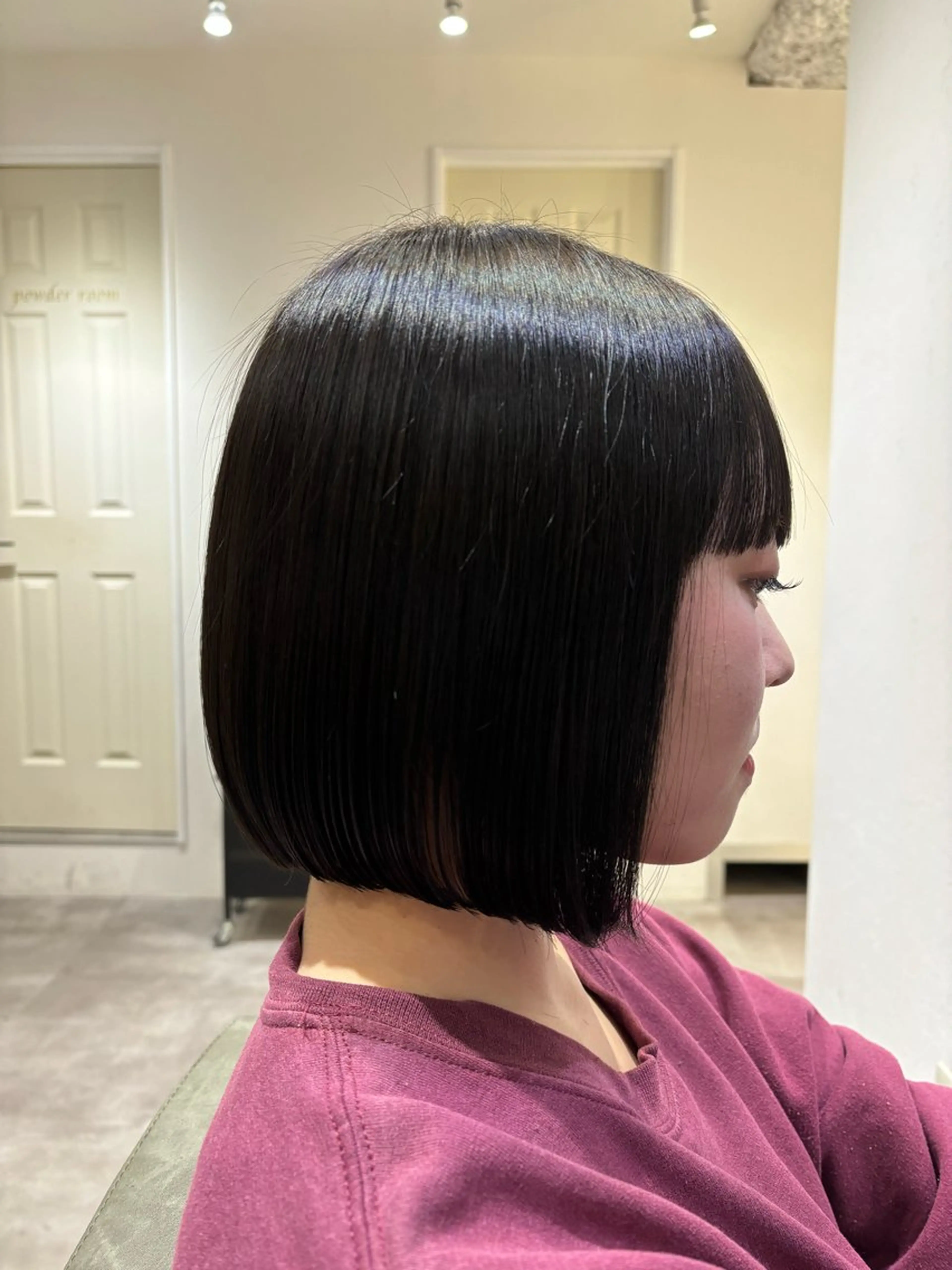 ショート ✨似合わせボブ✨ 縮毛矯正のヘアスタイル