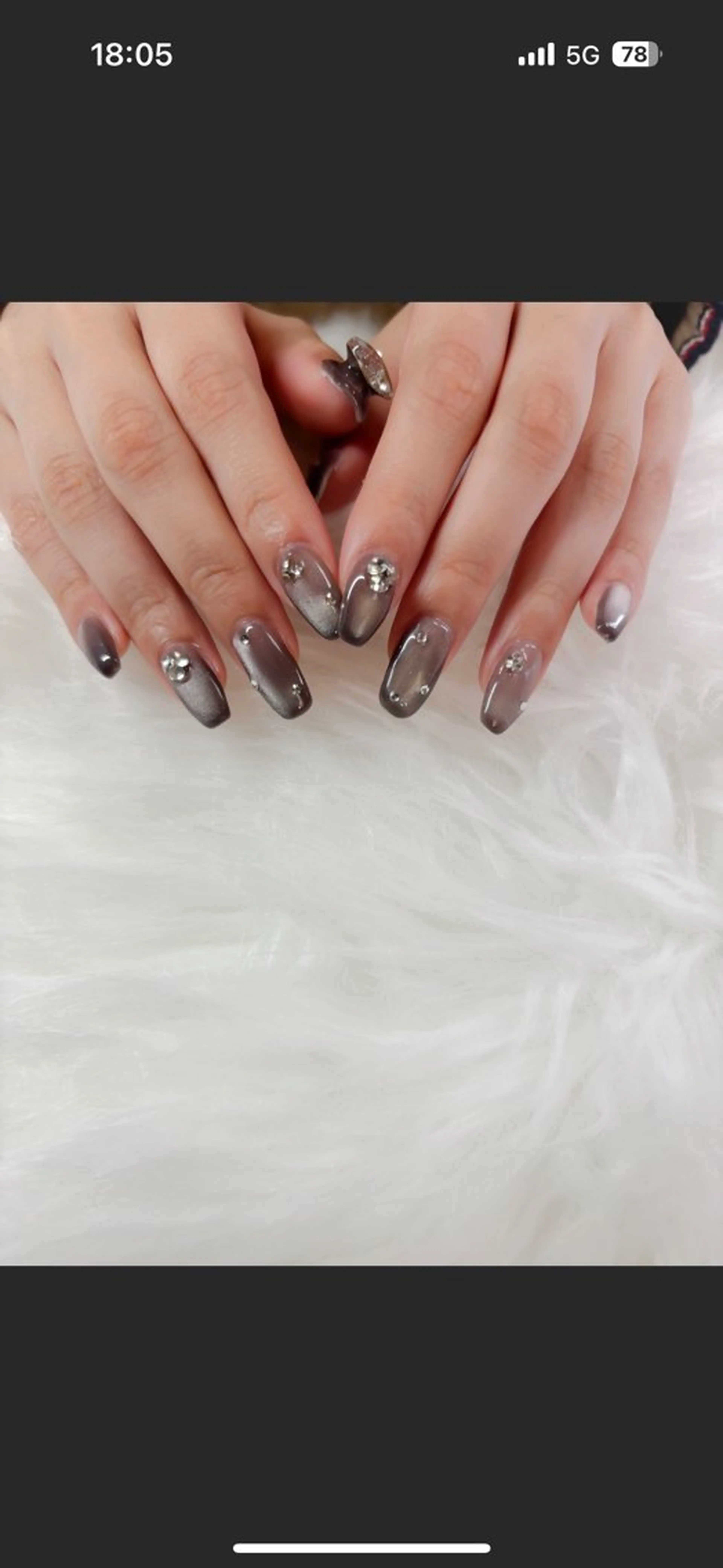 ネイル 黒瀬 奈津季のネイルデザイン