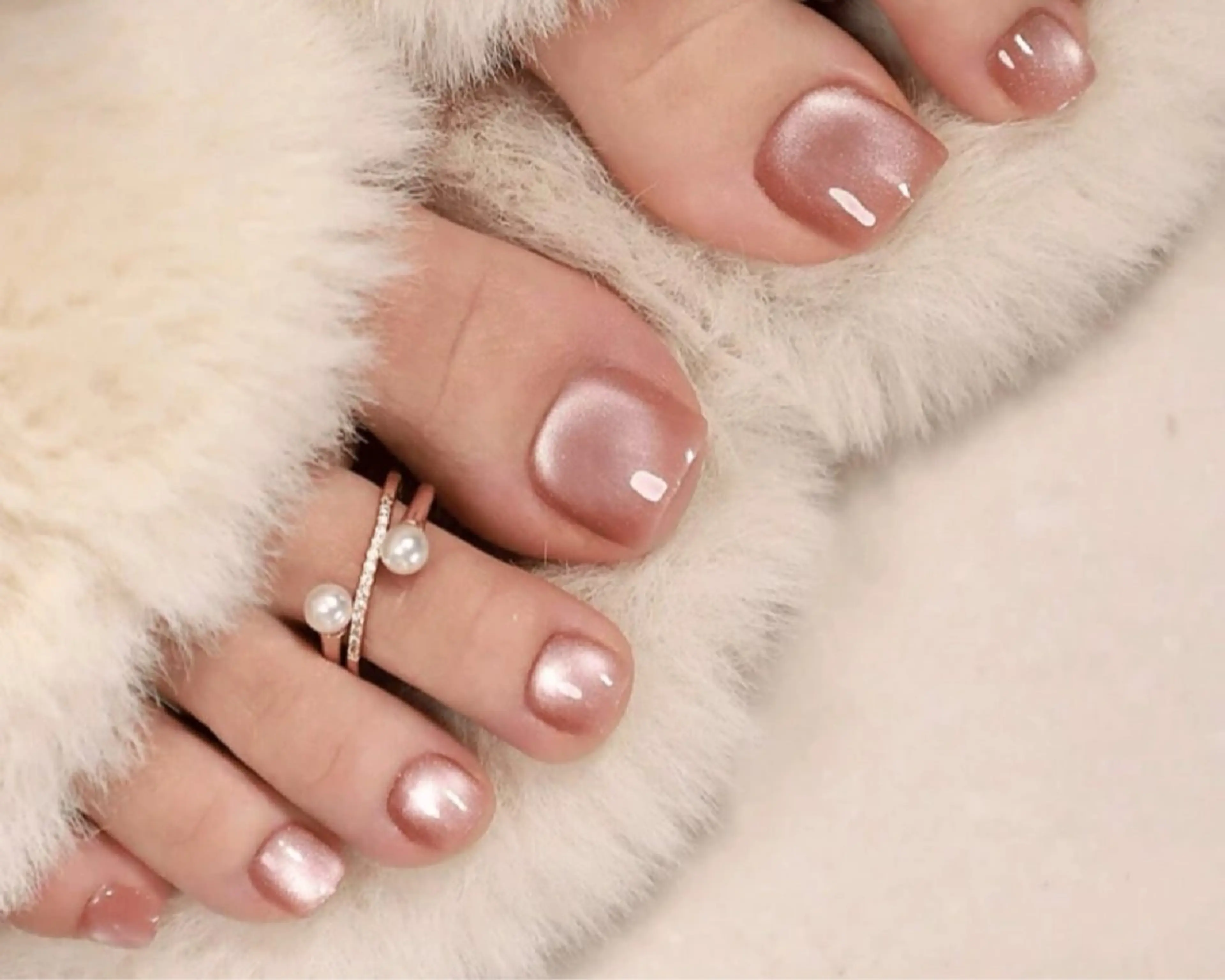 【オフなし】フットジェル👡300色以上から選べる🩷ワンカラーorマグネット🧲(パラジェル+550)の写真