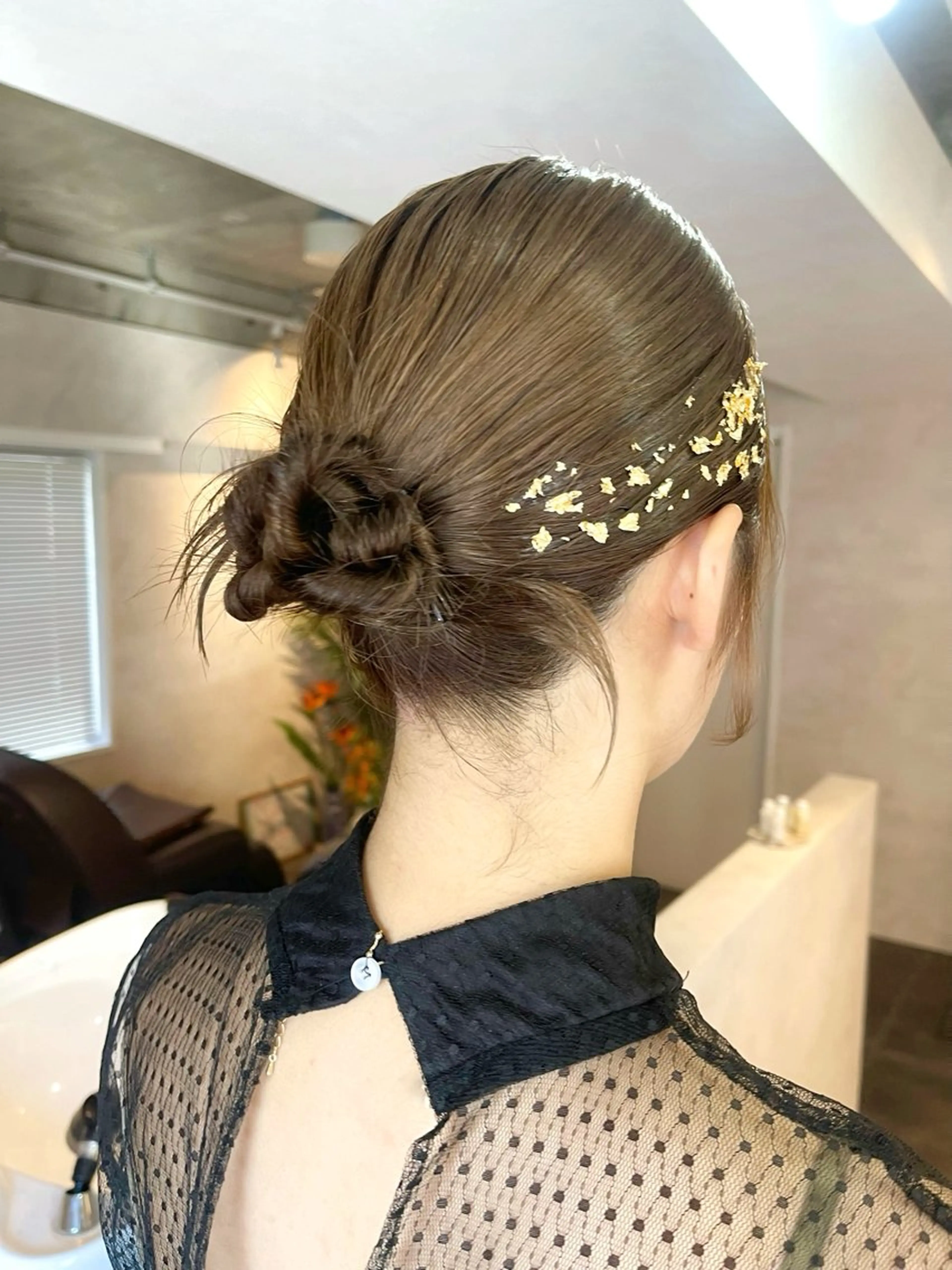 ミディアム カチモリ/タイト渋谷 アレンジyuinaのヘアスタイル