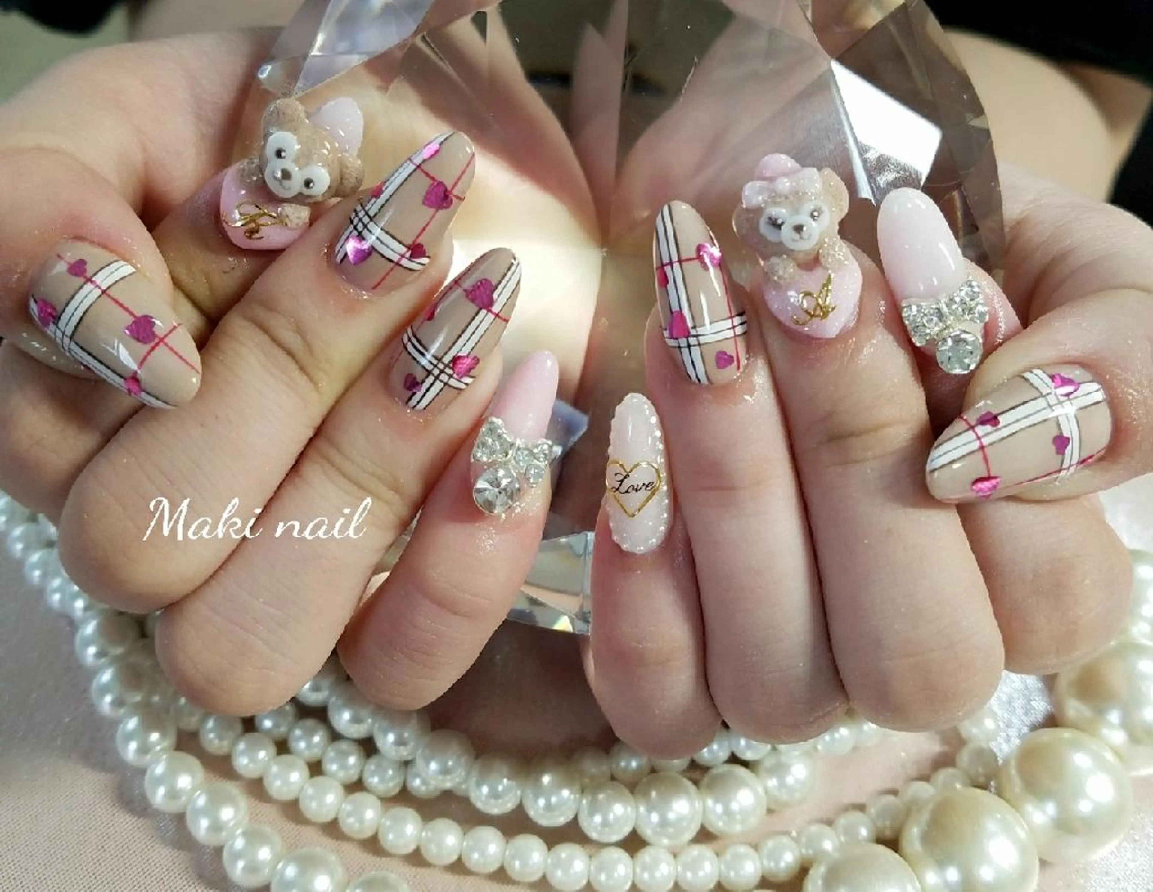 ネイル ショート スカルプネイル   MAKI NAILのネイルデザイン
