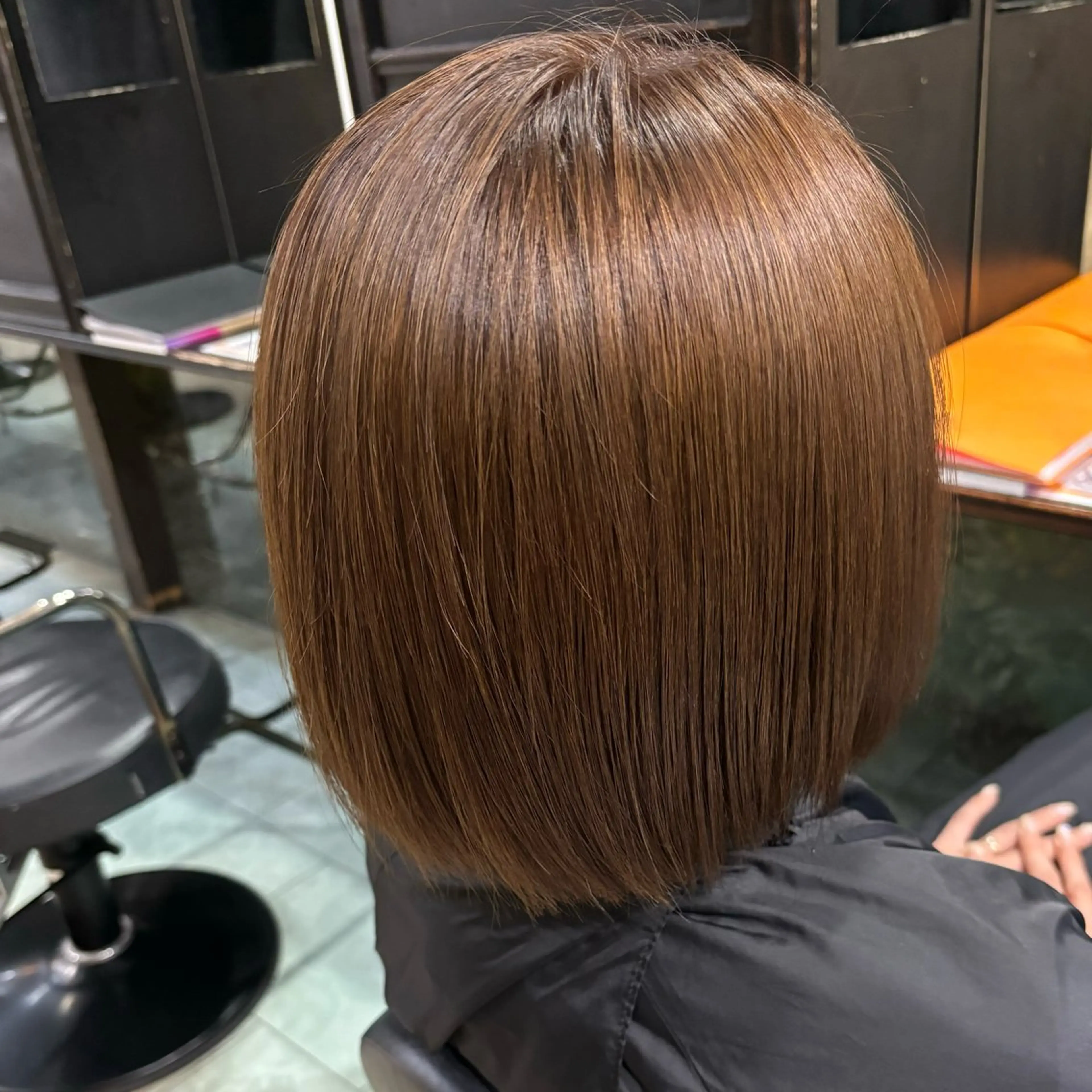 ミディアム カラー 中嶋心渚⌇透明感 カラー️🩵🎀‪のヘアスタイル