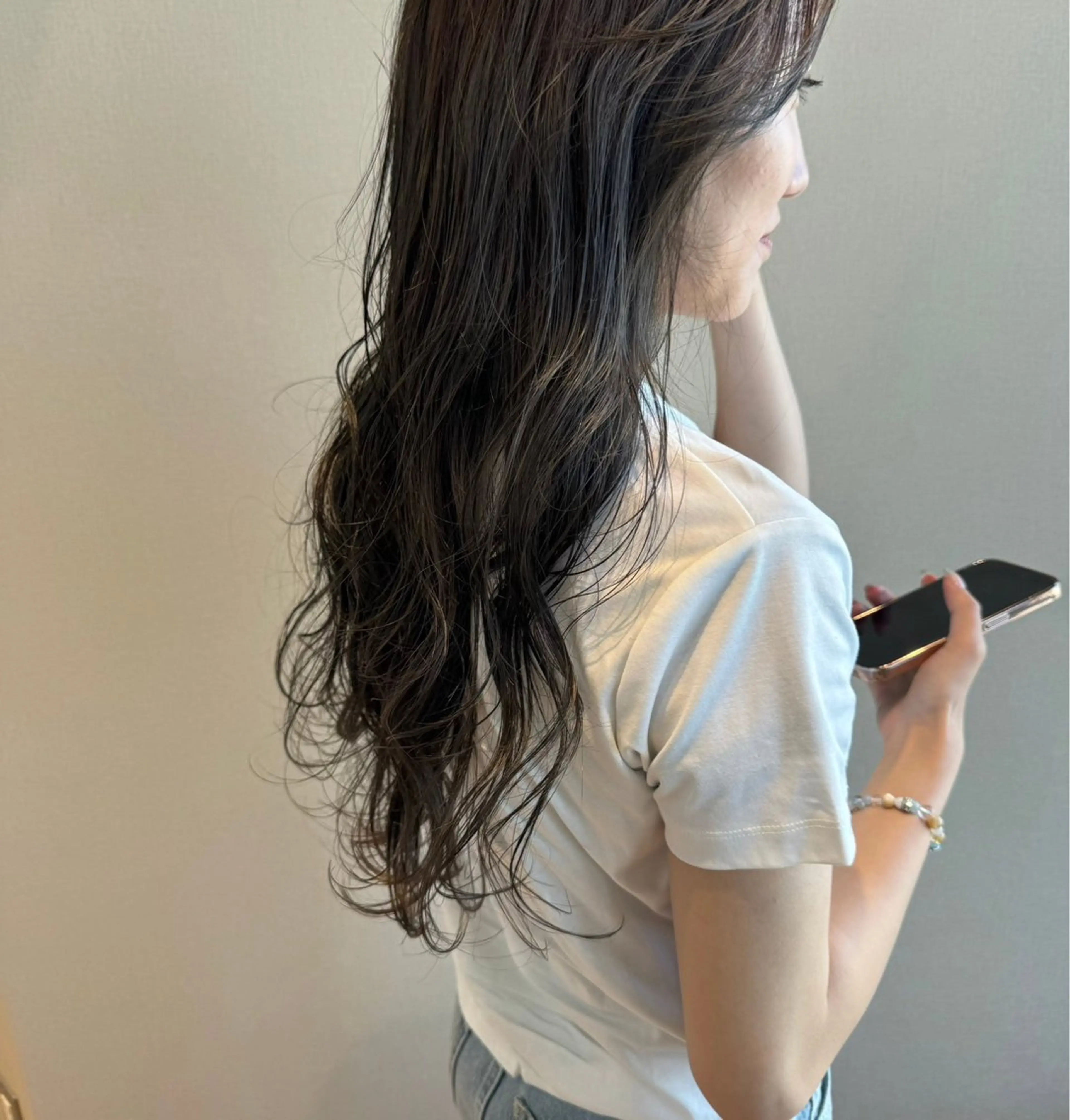 ロング カラー 艶カラー 🎀良川琴奈のヘアスタイル