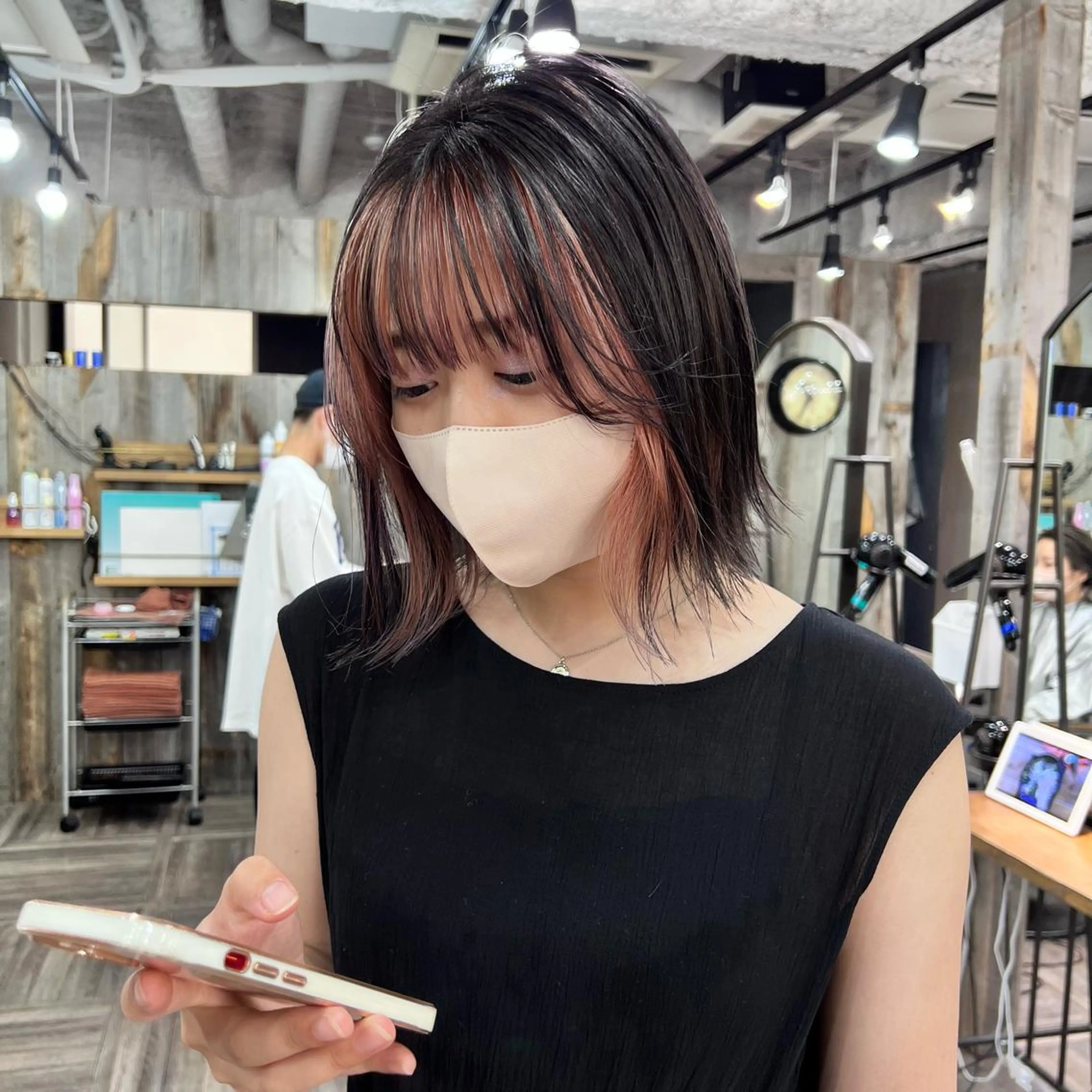 ミディアム ヘアカラー 🌕PePe　菅 タイシ🌕のヘアスタイル