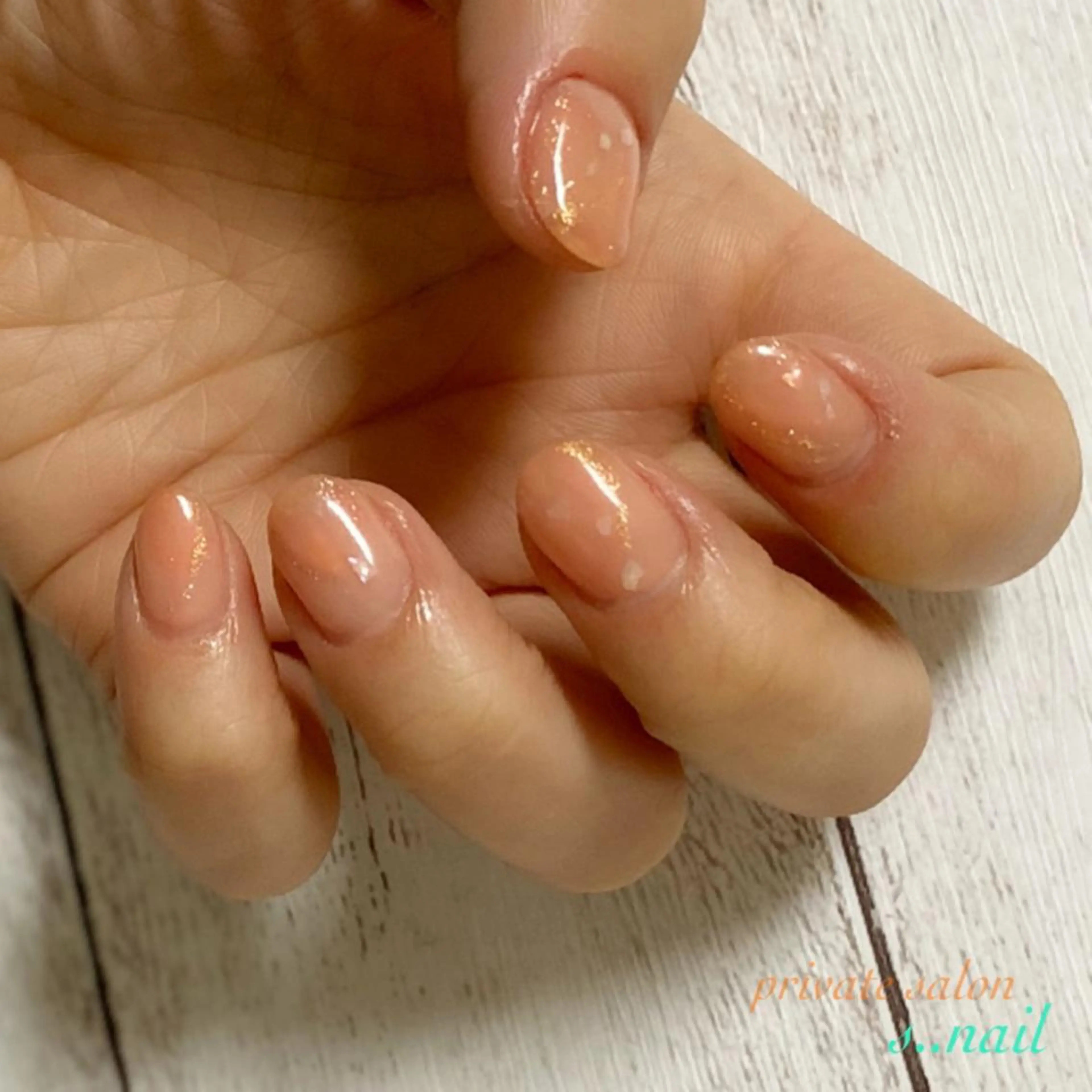 ネイル ニュアンスネイル 春ネイル ハンドネイル フットネイル s..nail / MORITAのネイルデザイン