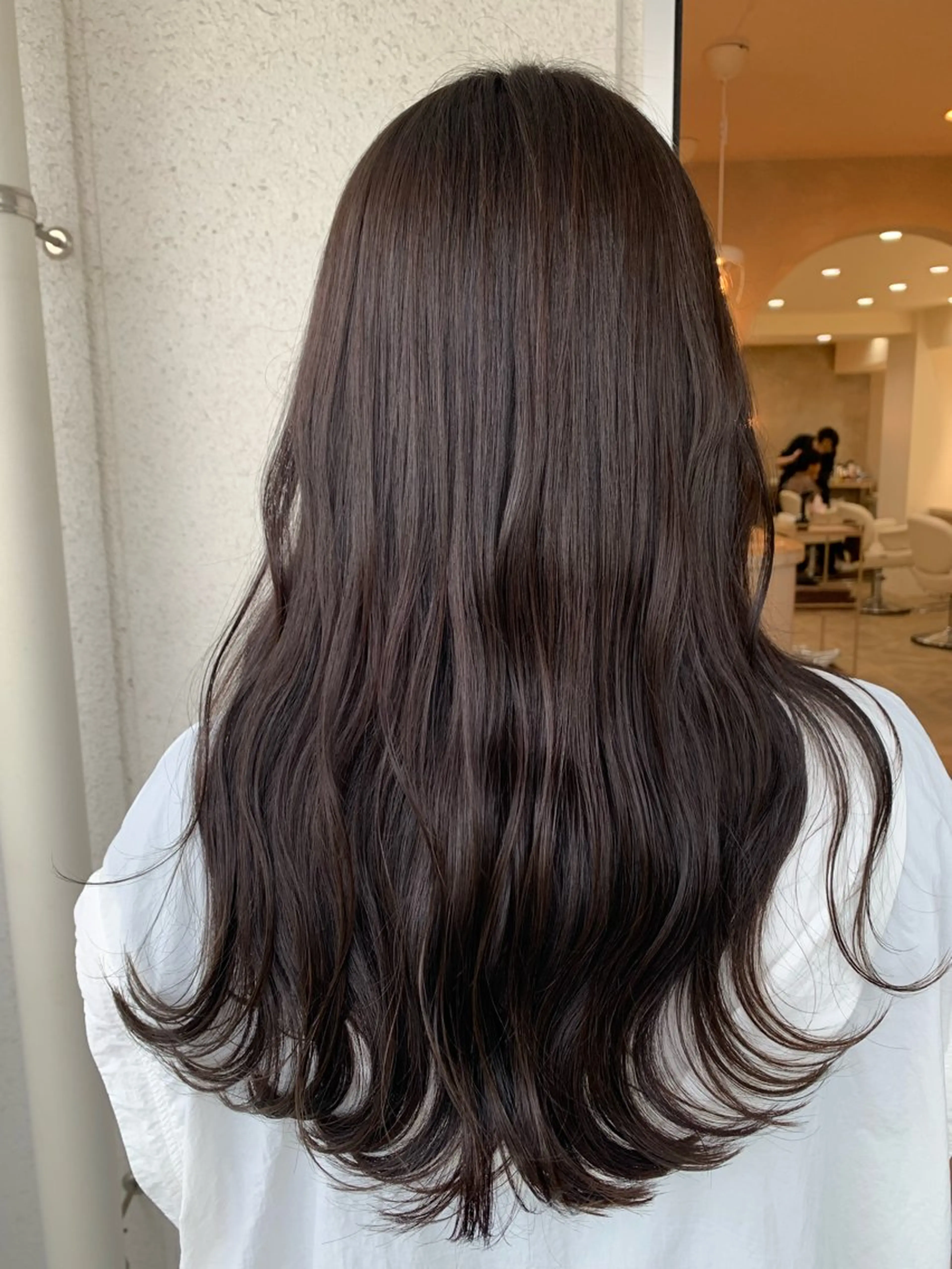 ロング カラー カット ヘアカラー トリートメント 矢場町/ダブルカラー /レイヤー/アリサのヘアスタイル