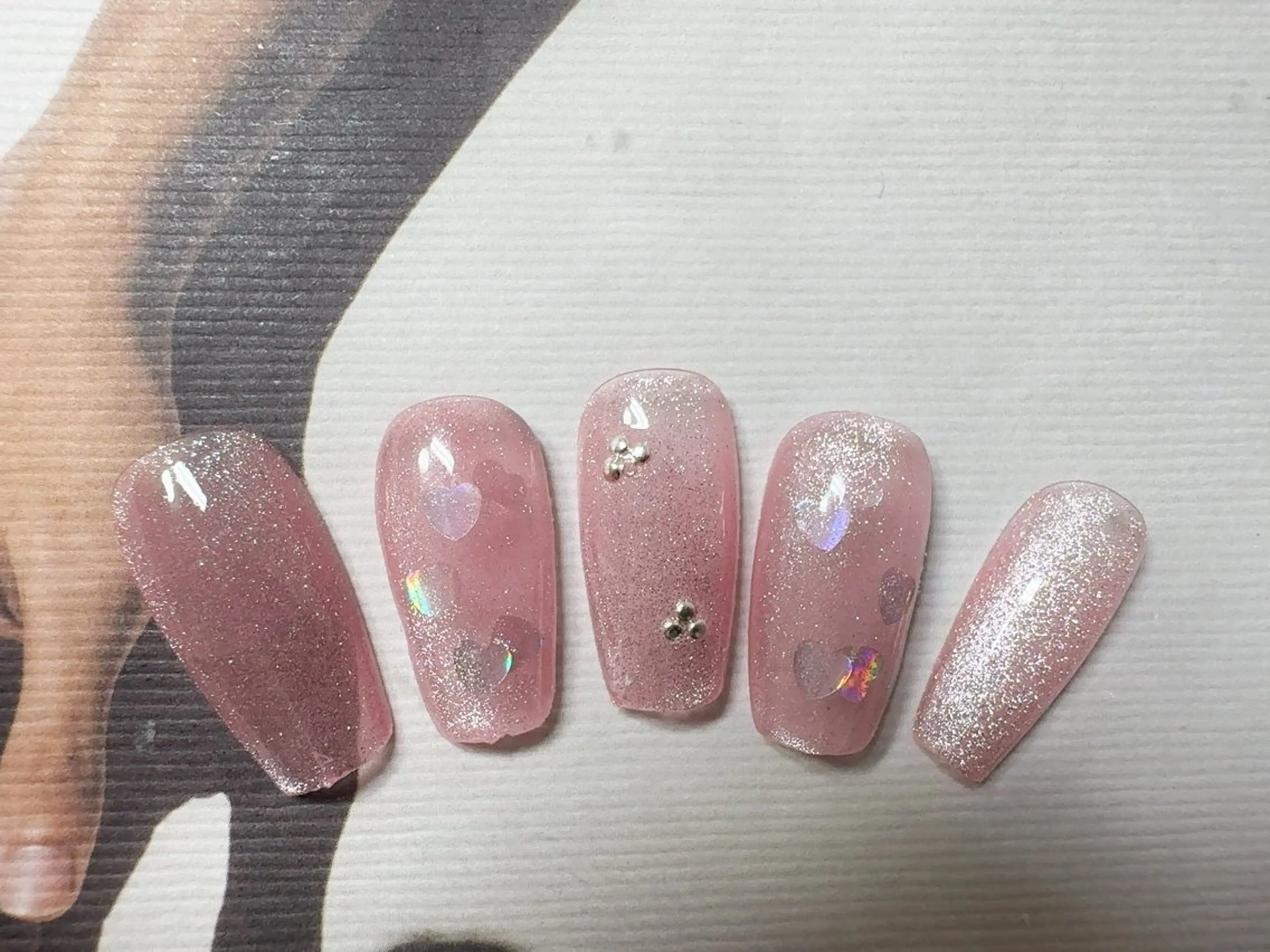 ネイル ハンドネイル Rarity Nail💗ちなつのネイルデザイン