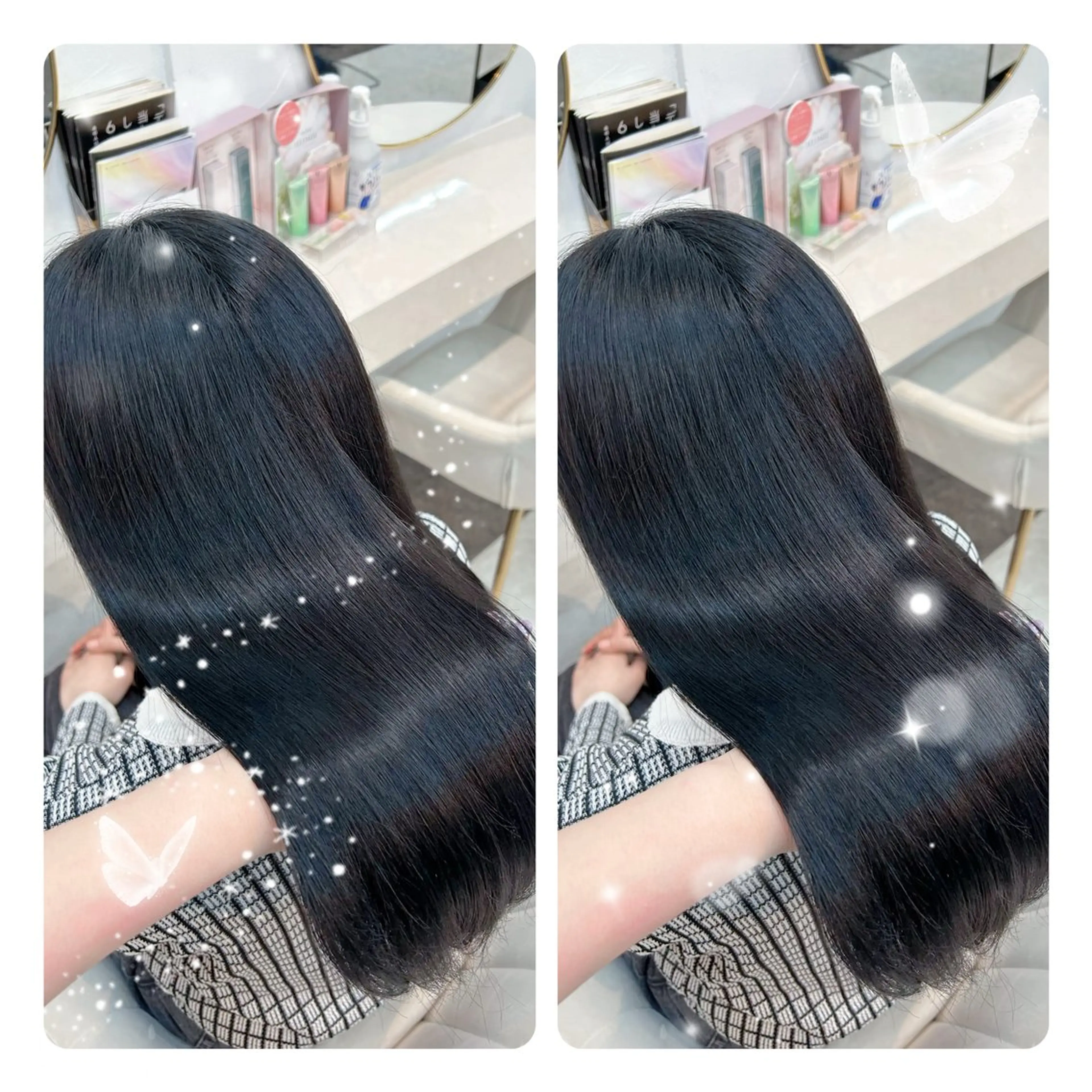 ロング カラー 縮毛矯正 🫧そあん🫧大宮 カットモデル様募集中のヘアスタイル