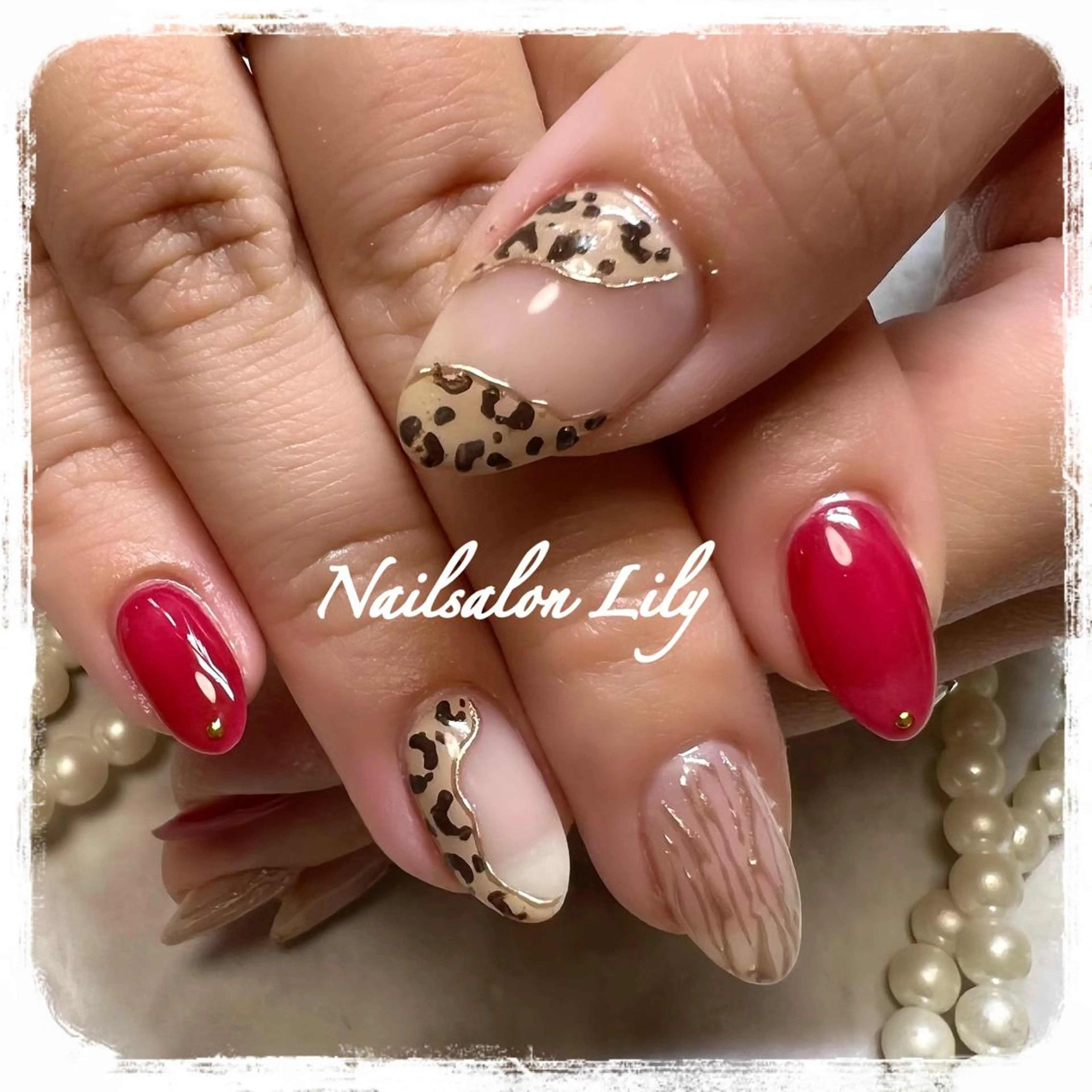 ネイル ハンドネイル Lily*nail 🌻Mii🌻のネイルデザイン