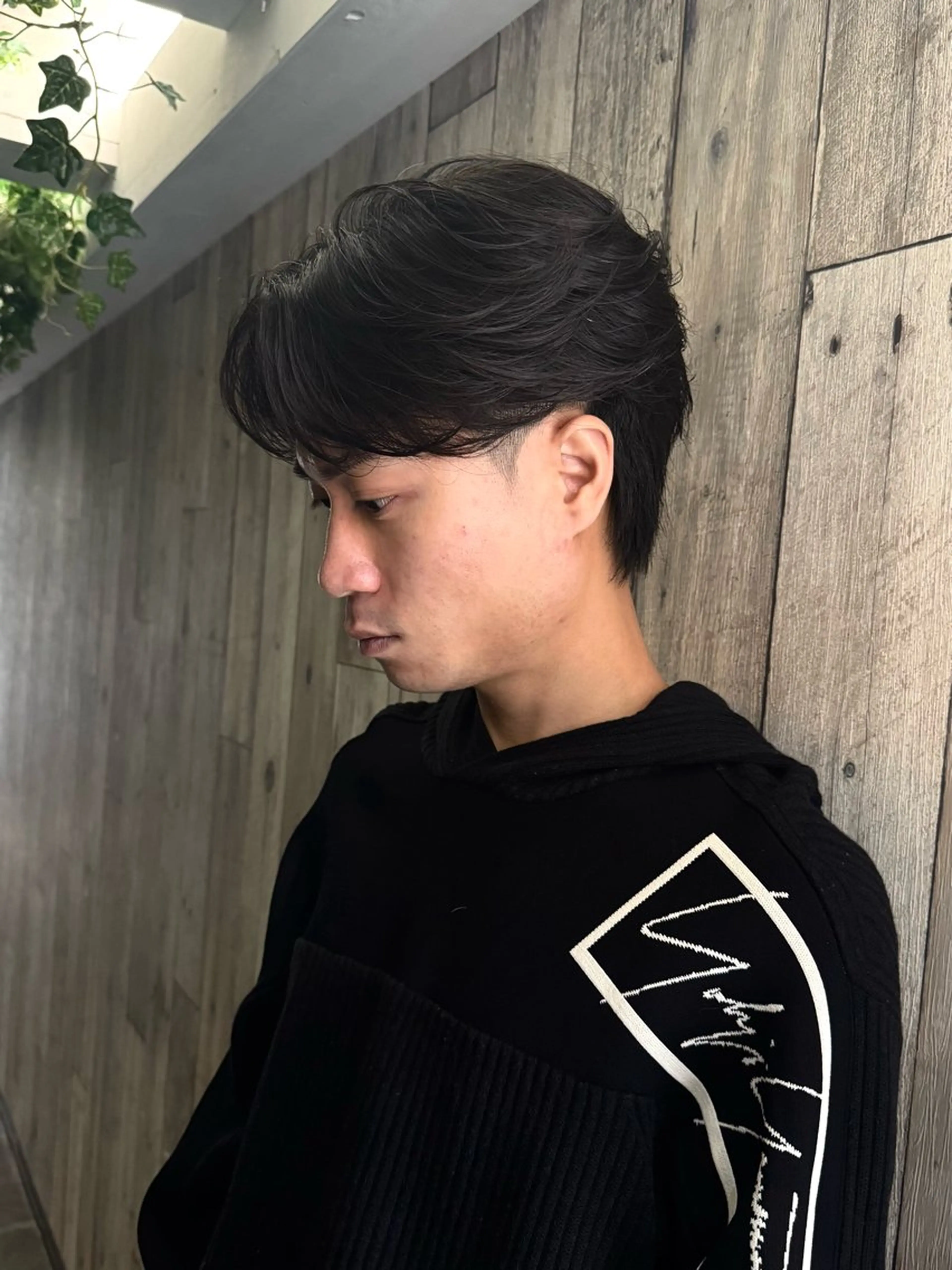 パーマ メンズ カット パーマ REBECCA 宮崎伊玖のヘアスタイル