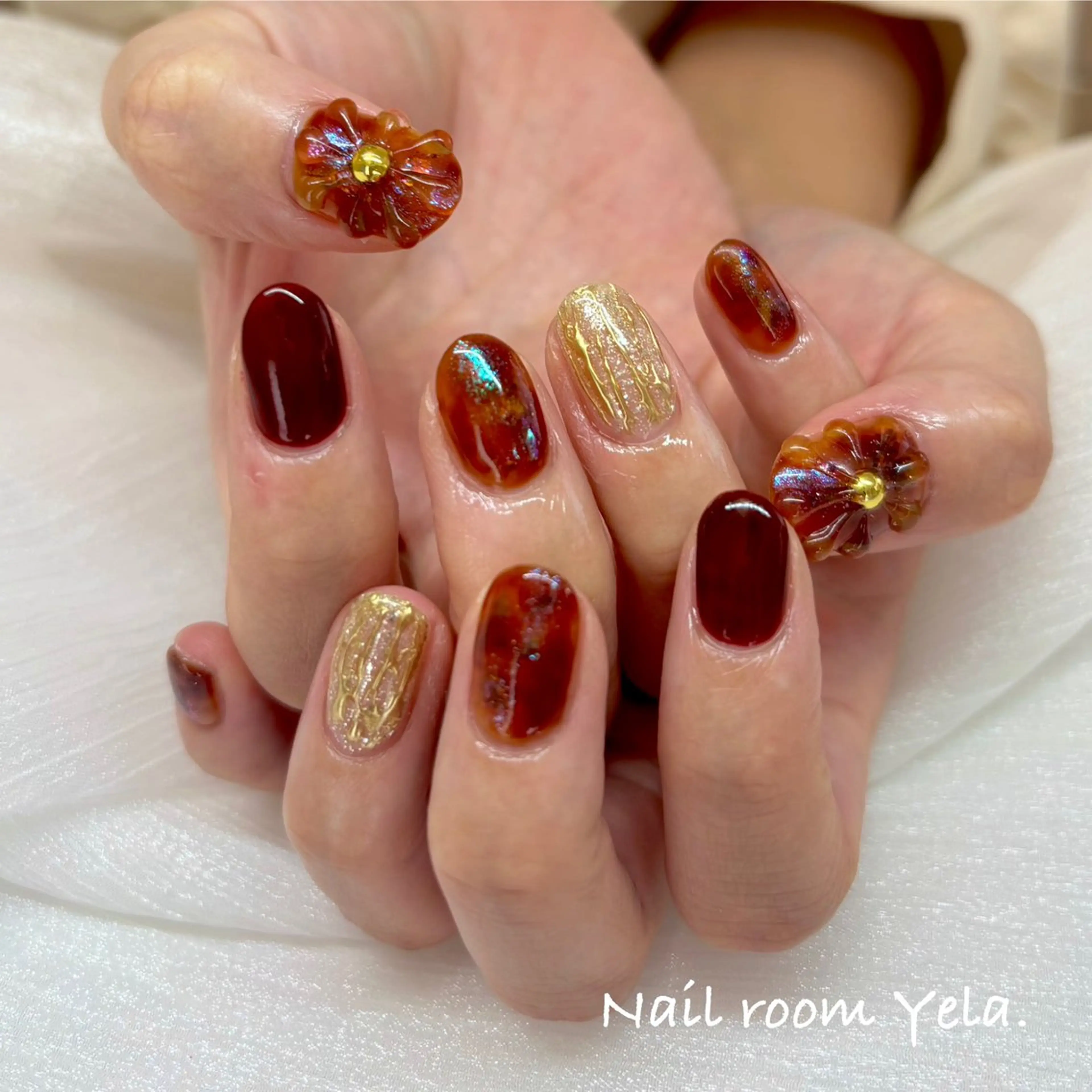 ネイル ハンドネイル yurina ☆のネイルデザイン