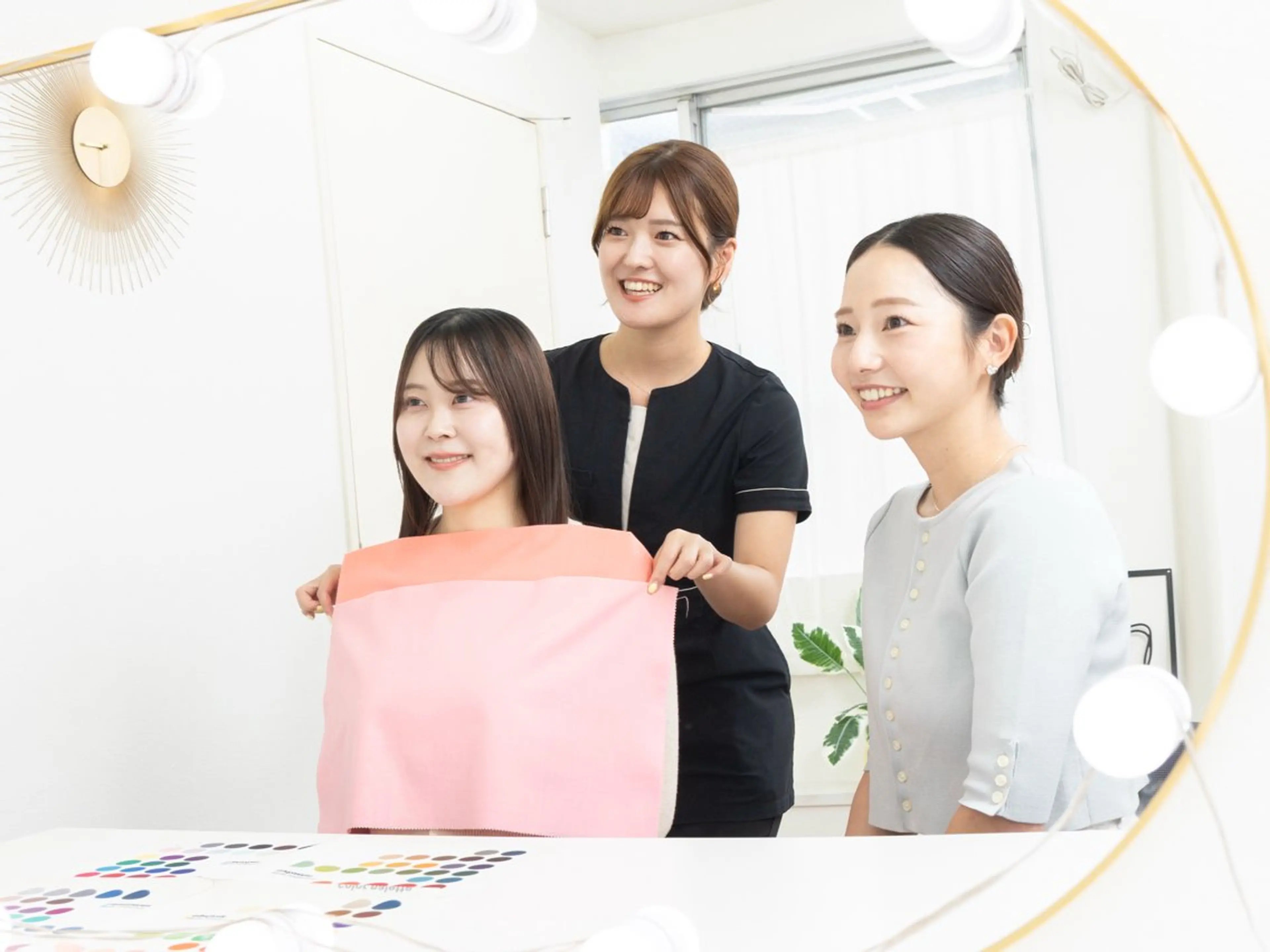 【ペア割✨2人分の価格❗️】パーソナルカラー/骨格/顔タイプを織り混ぜた当店オリジナルのグロウアップ診断☺️✨の写真